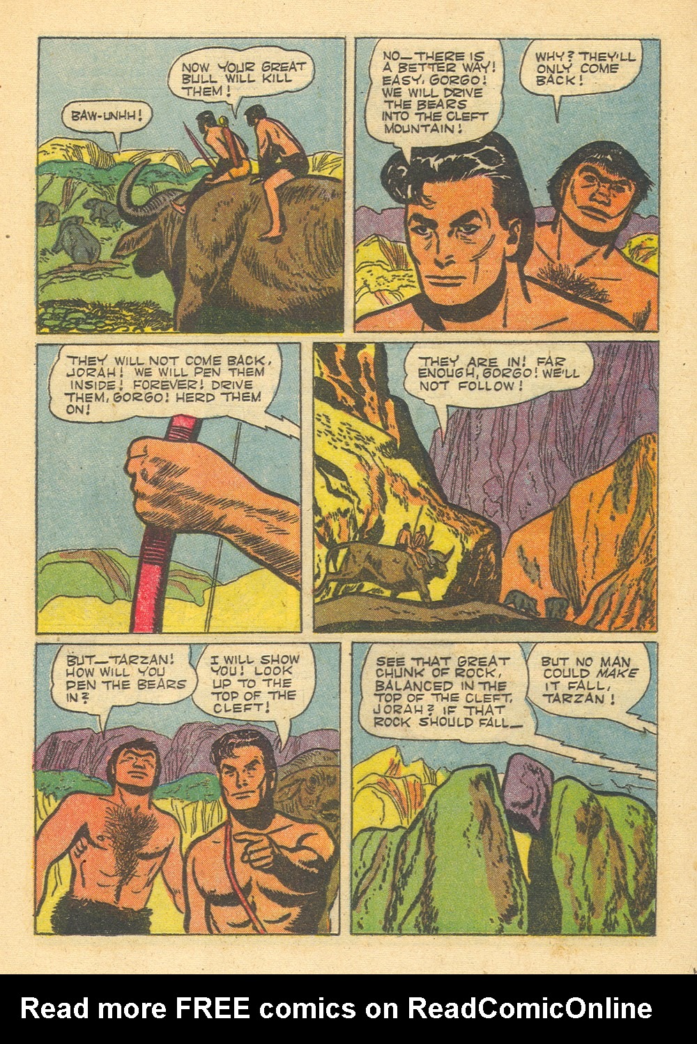 Read online Tarzan (1948) comic -  Issue #65 - 16