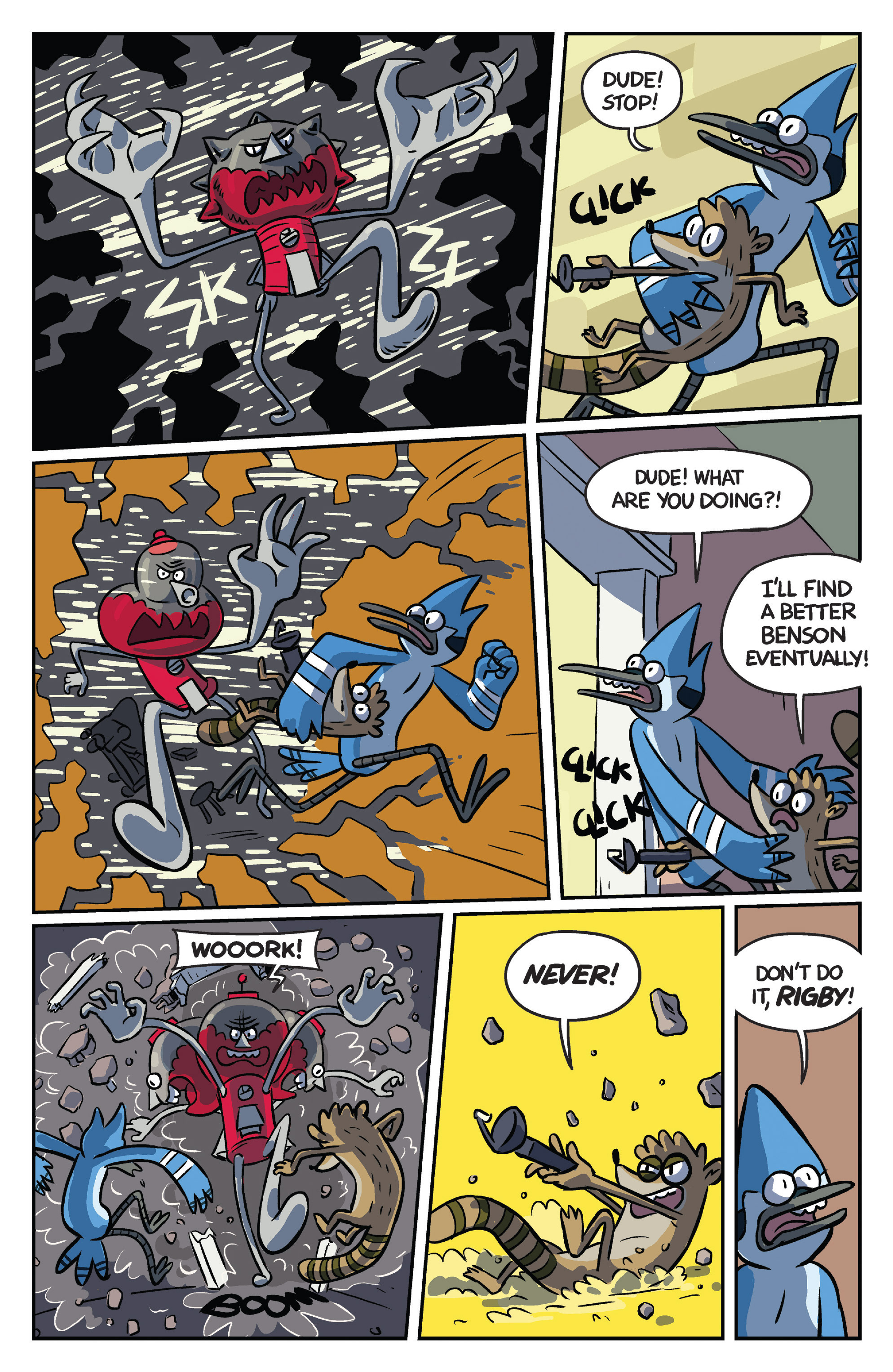Read online Regular Show comic -  Issue #39 - 23