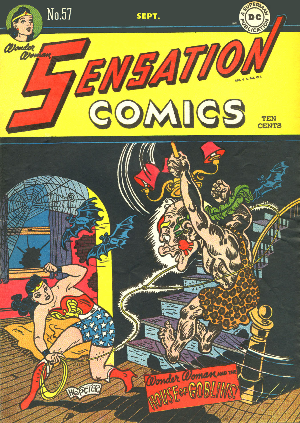 Read online Sensation (Mystery) Comics comic -  Issue #57 - 1