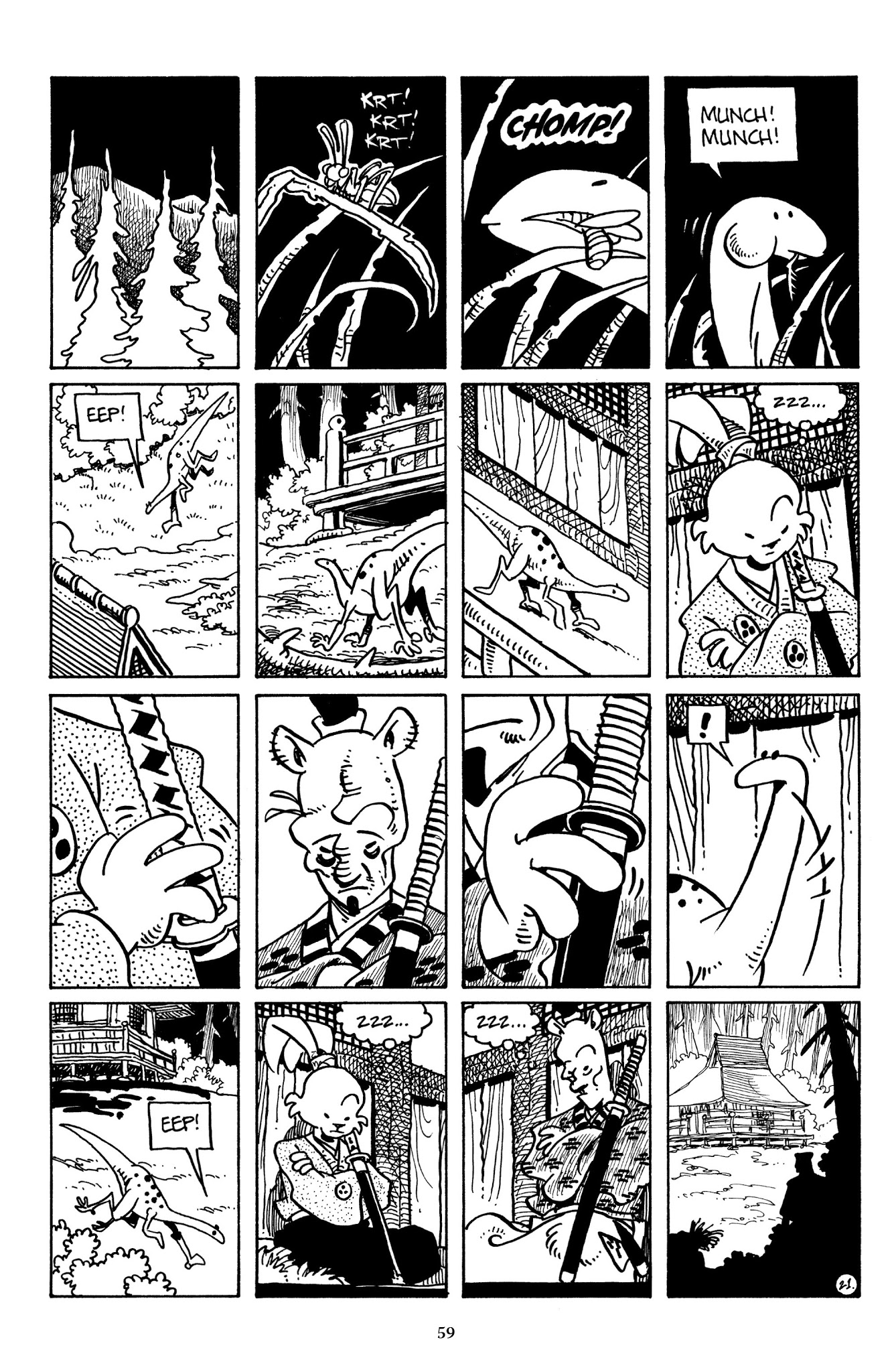 Read online The Usagi Yojimbo Saga comic -  Issue # TPB 6 - 58