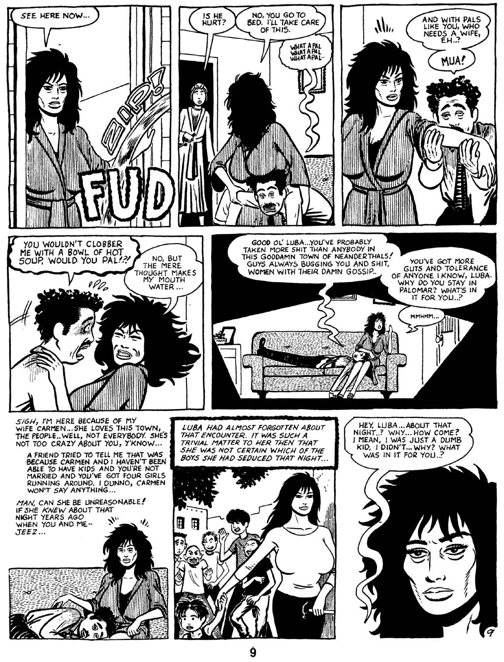 Read online Love and Rockets (1982) comic -  Issue #16 - 11