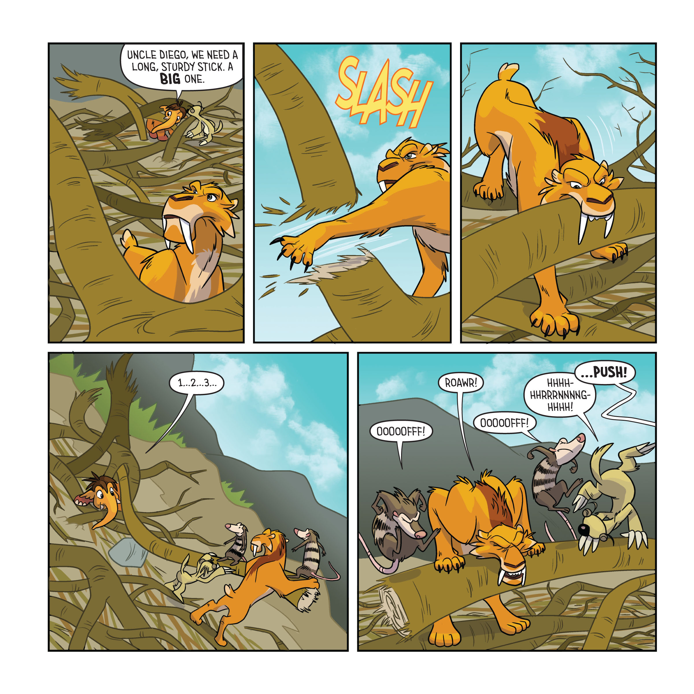 Read online Ice Age: Playing Favorites comic -  Issue # Full - 20