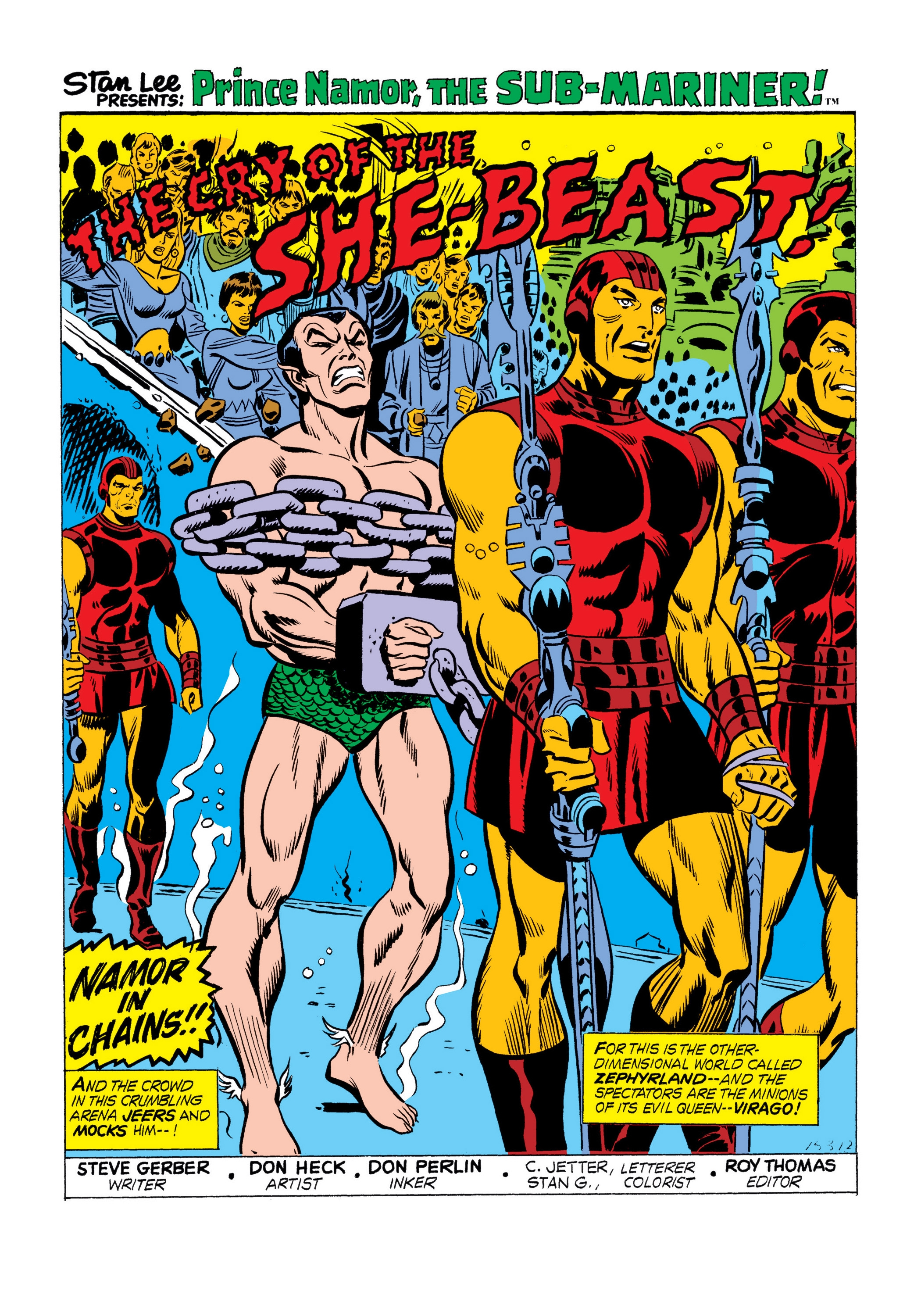 Read online Marvel Masterworks: The Sub-Mariner comic -  Issue # TPB 8 (Part 1) - 94