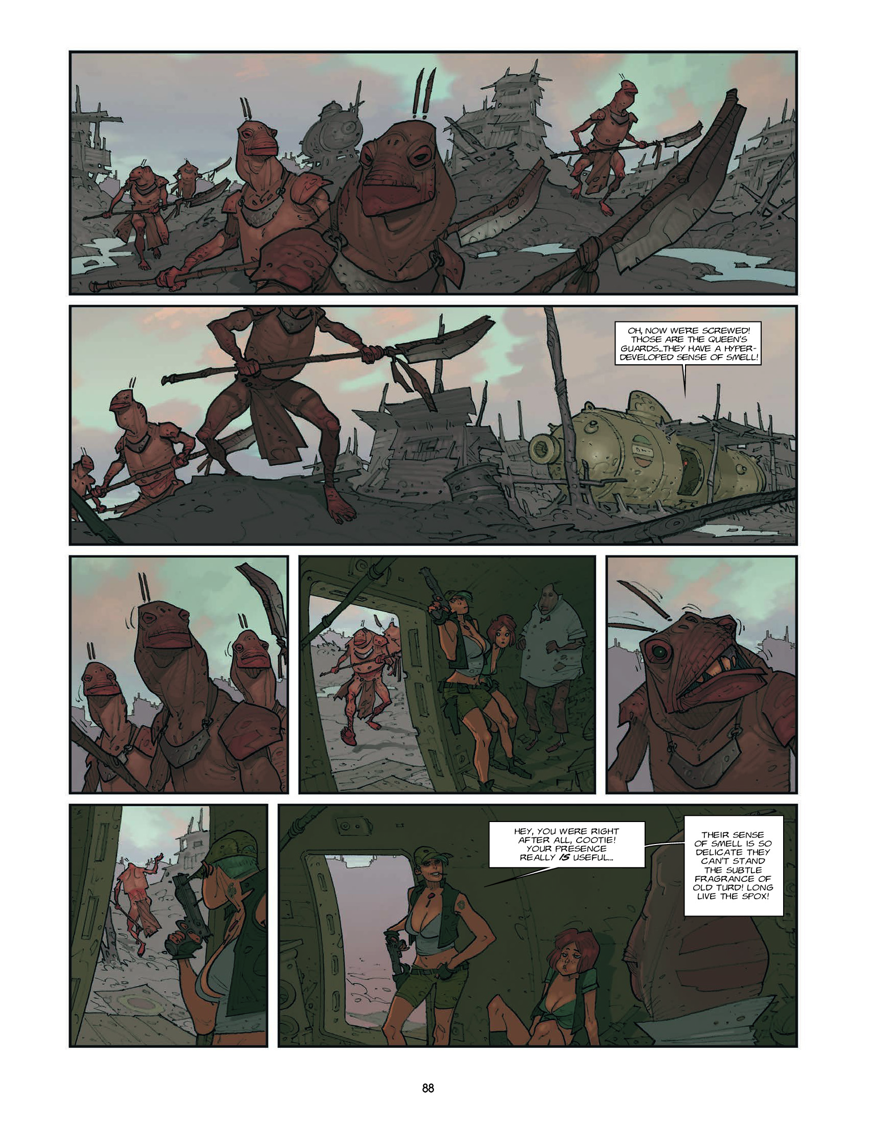 Read online Trapped on Zarkass comic -  Issue # TPB (Part 1) - 89