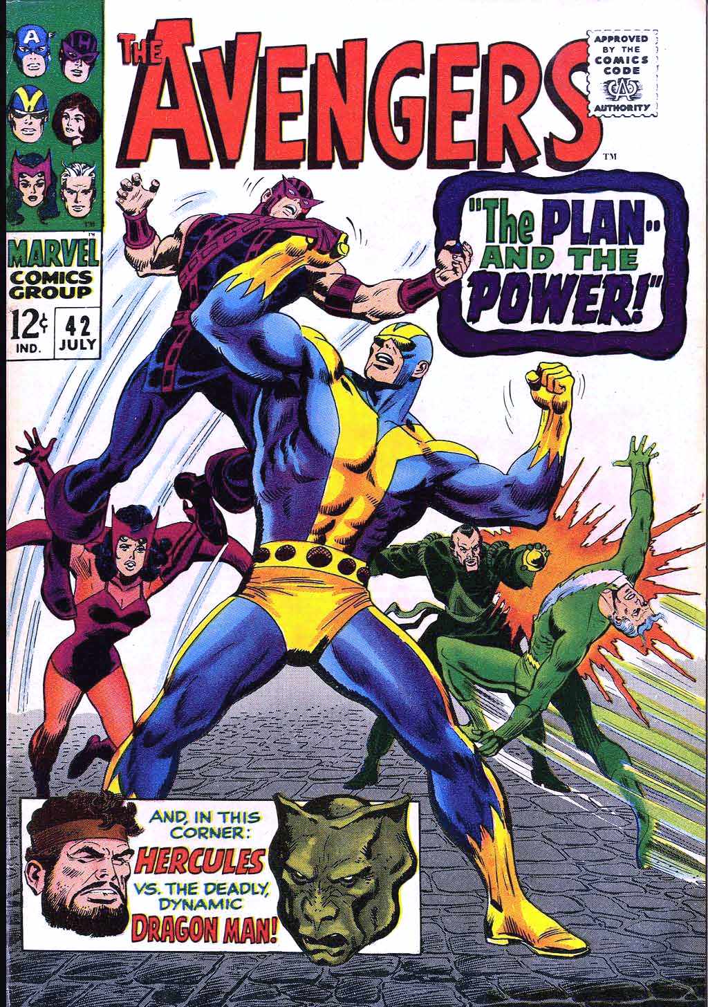 Read online The Avengers (1963) comic -  Issue #42 - 1