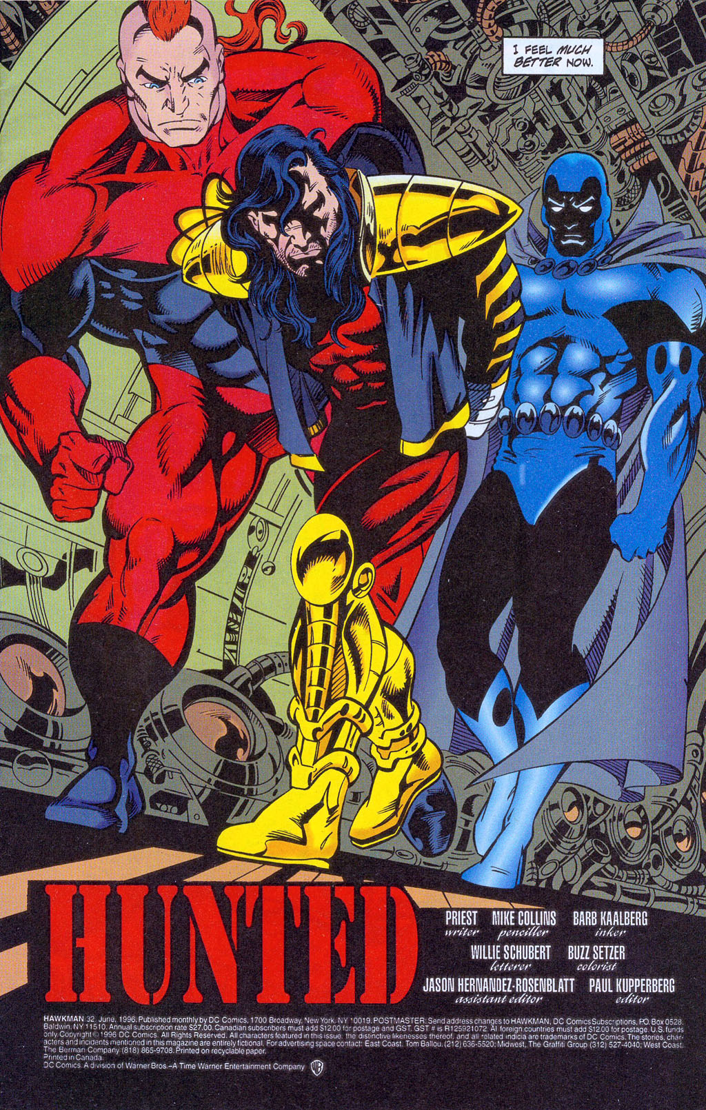 Hawkman (1993) Issue #32 #35 - English 3