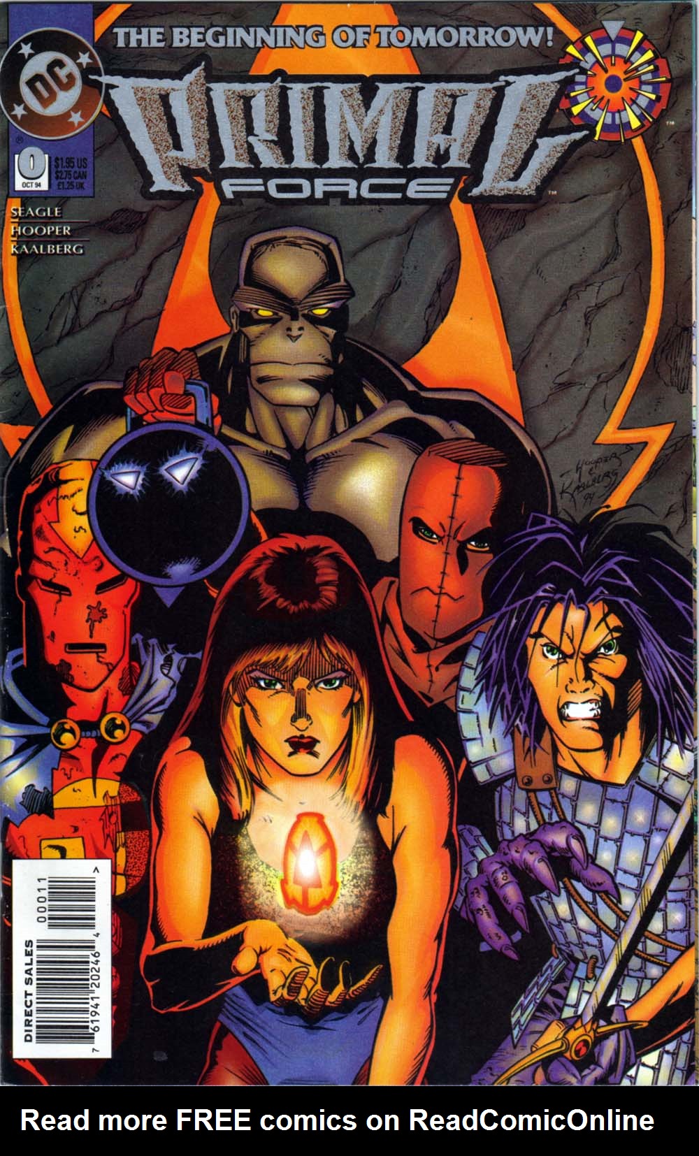 Read online Primal Force comic -  Issue #0 - 1