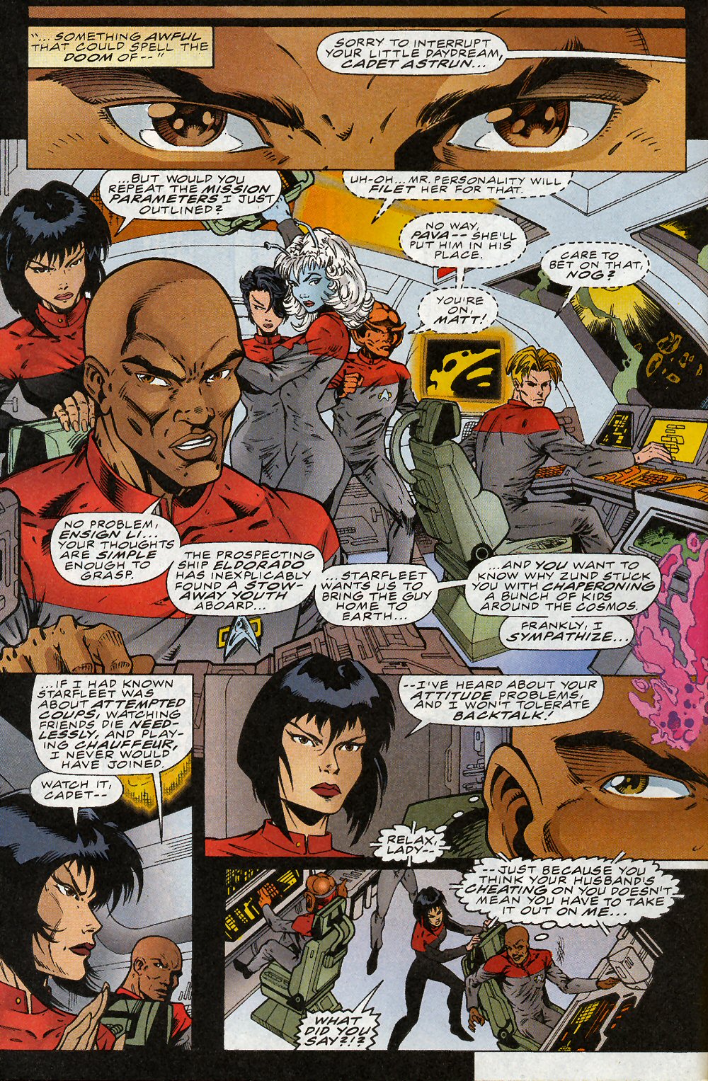 Read online Star Trek: Starfleet Academy (1996) comic -  Issue #8 - 5