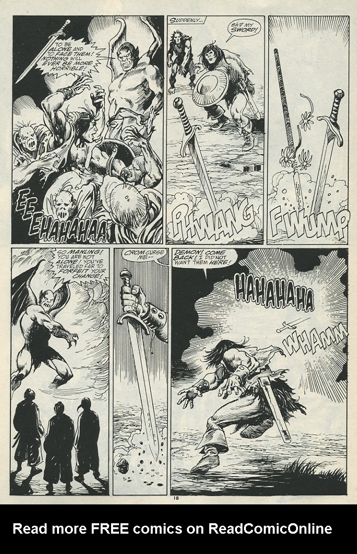 The Savage Sword Of Conan issue 184 - Page 20