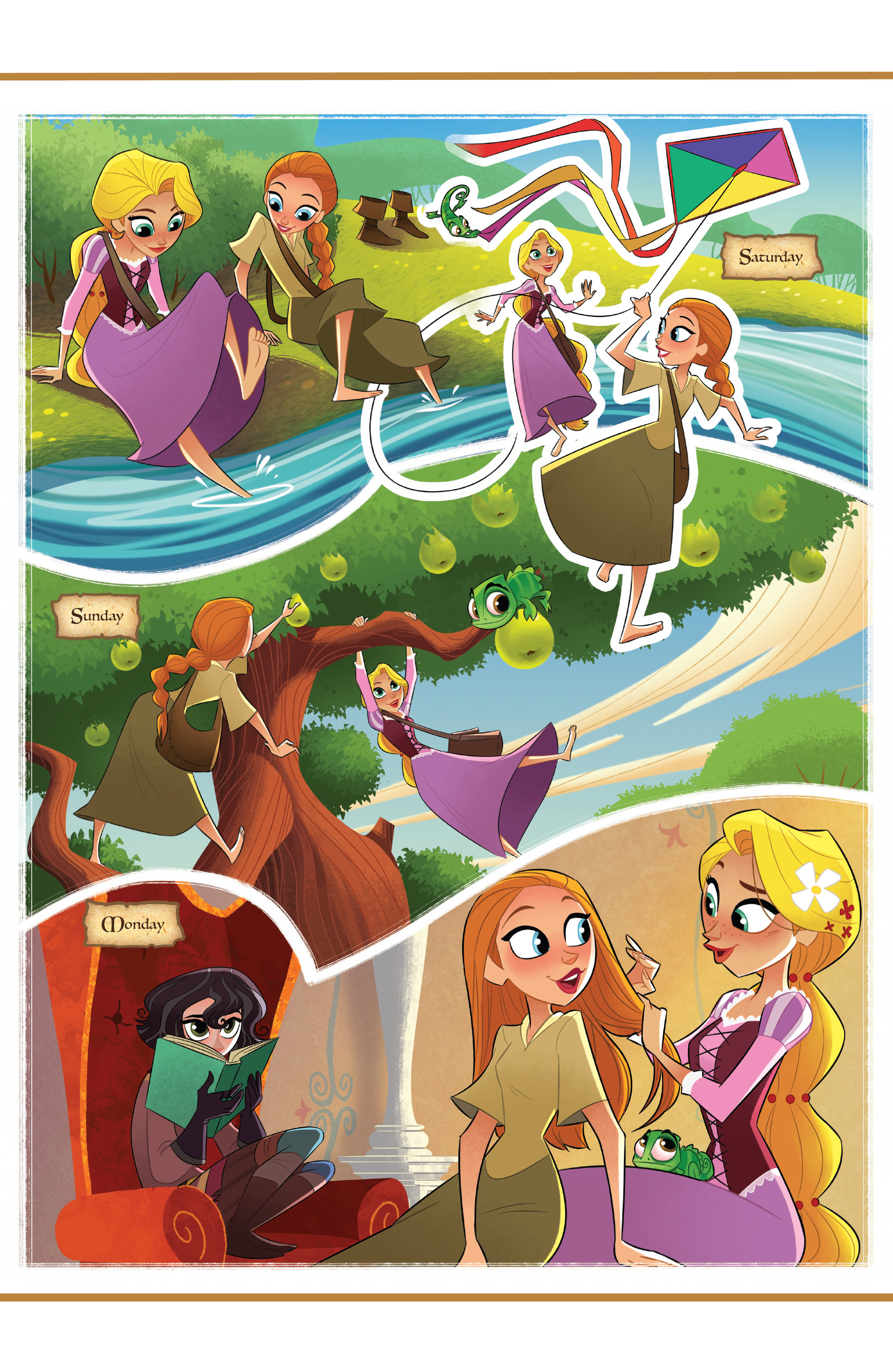 Read online Tangled: The Series: Hair It Is comic -  Issue # Full - 6