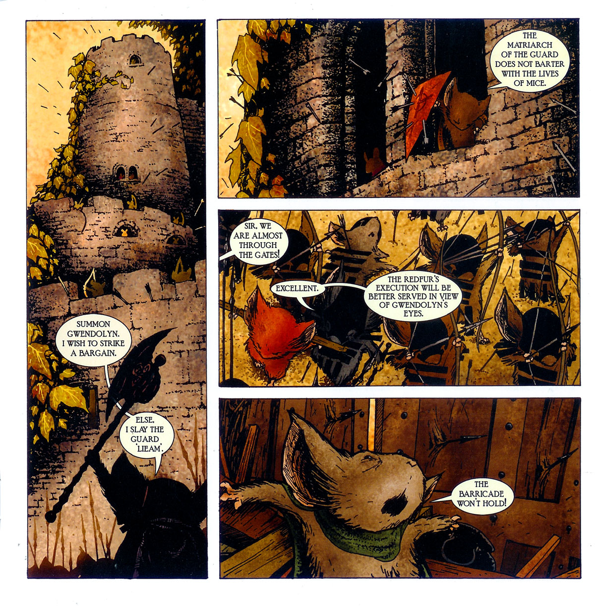 Read online Mouse Guard comic -  Issue #6 - 5