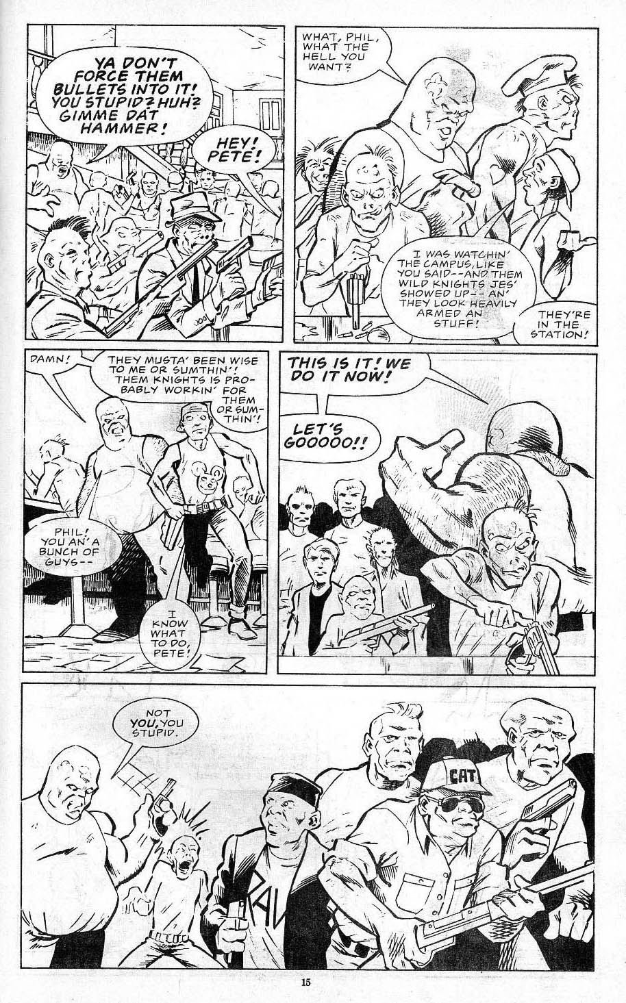 Read online Wild Knights comic -  Issue #5 - 17