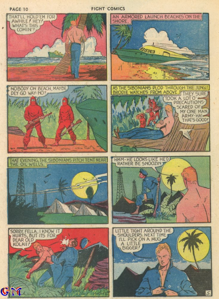 Read online Fight Comics comic -  Issue #5 - 13