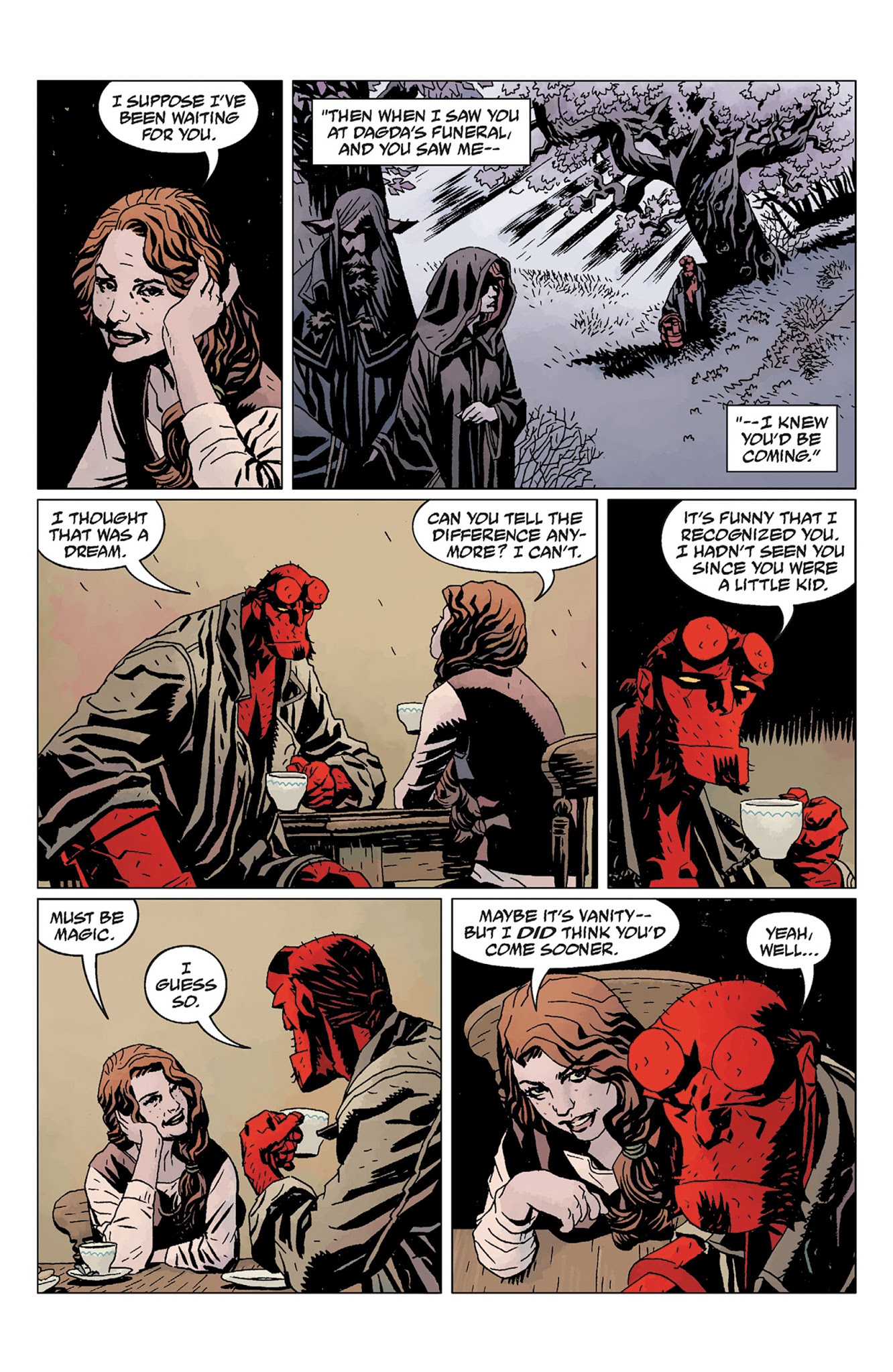 Read online Hellboy: The Wild Hunt comic -  Issue # TPB - 58