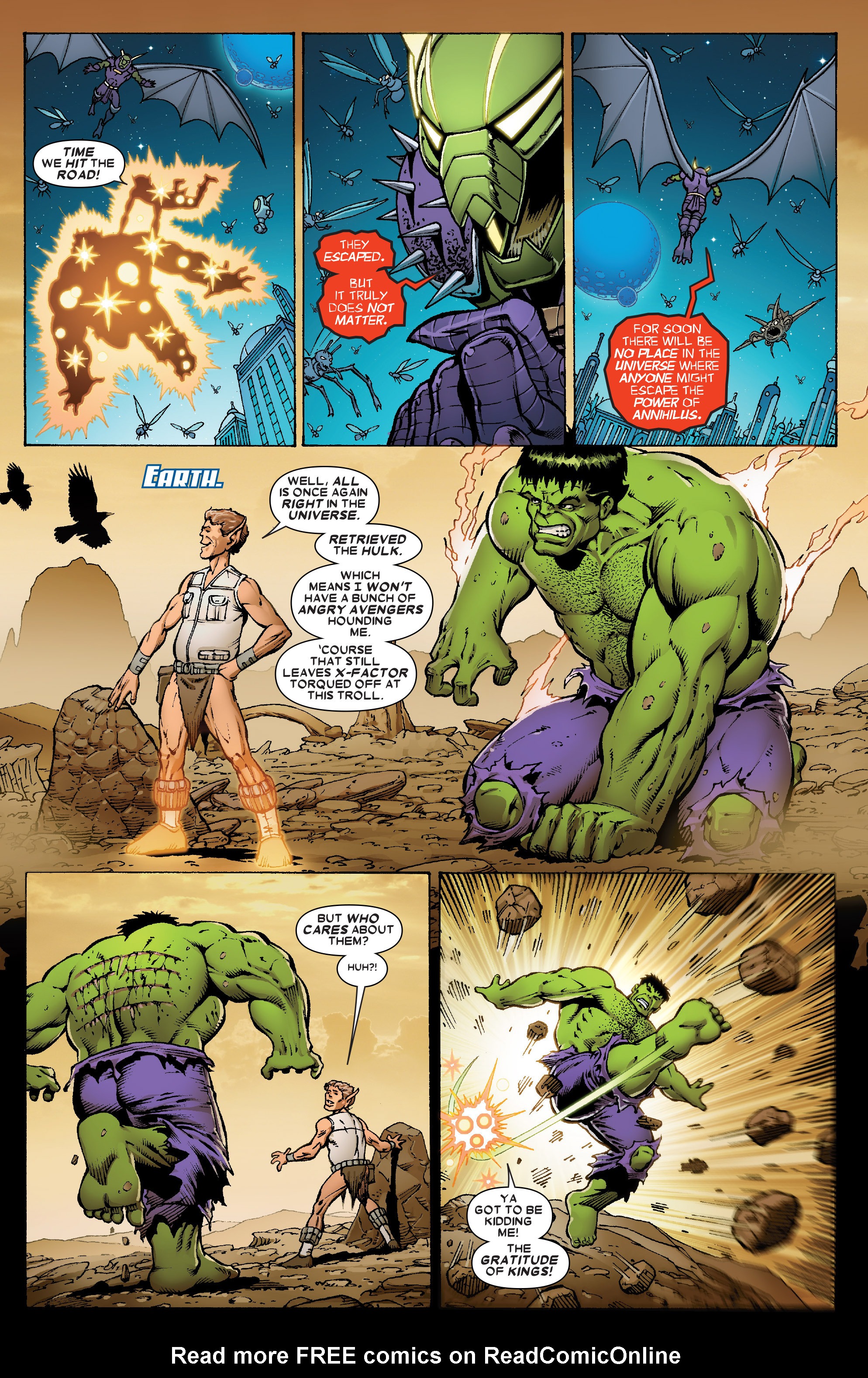 Read online Thanos Vs. Hulk comic -  Issue #4 - 20