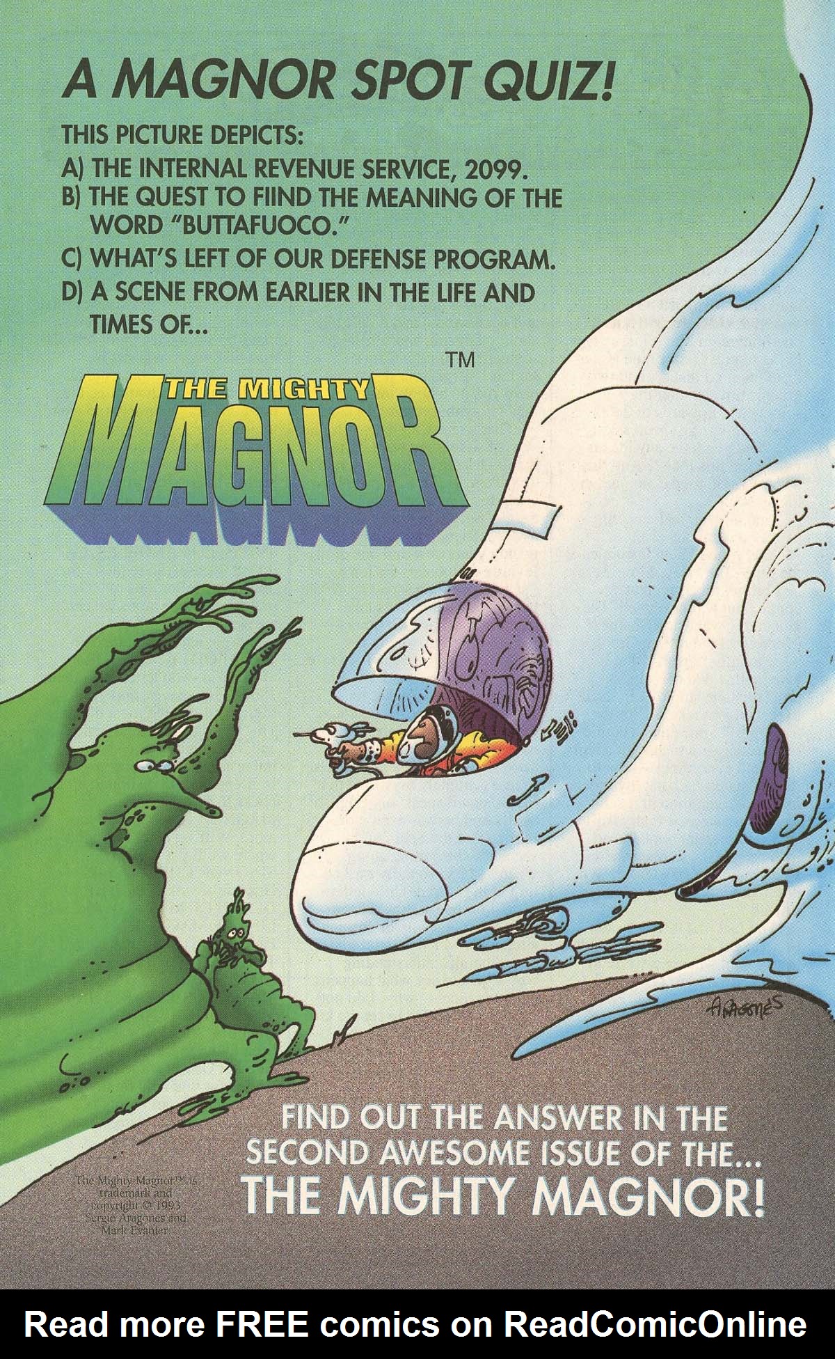 Read online The Mighty Magnor comic -  Issue #1 - 33