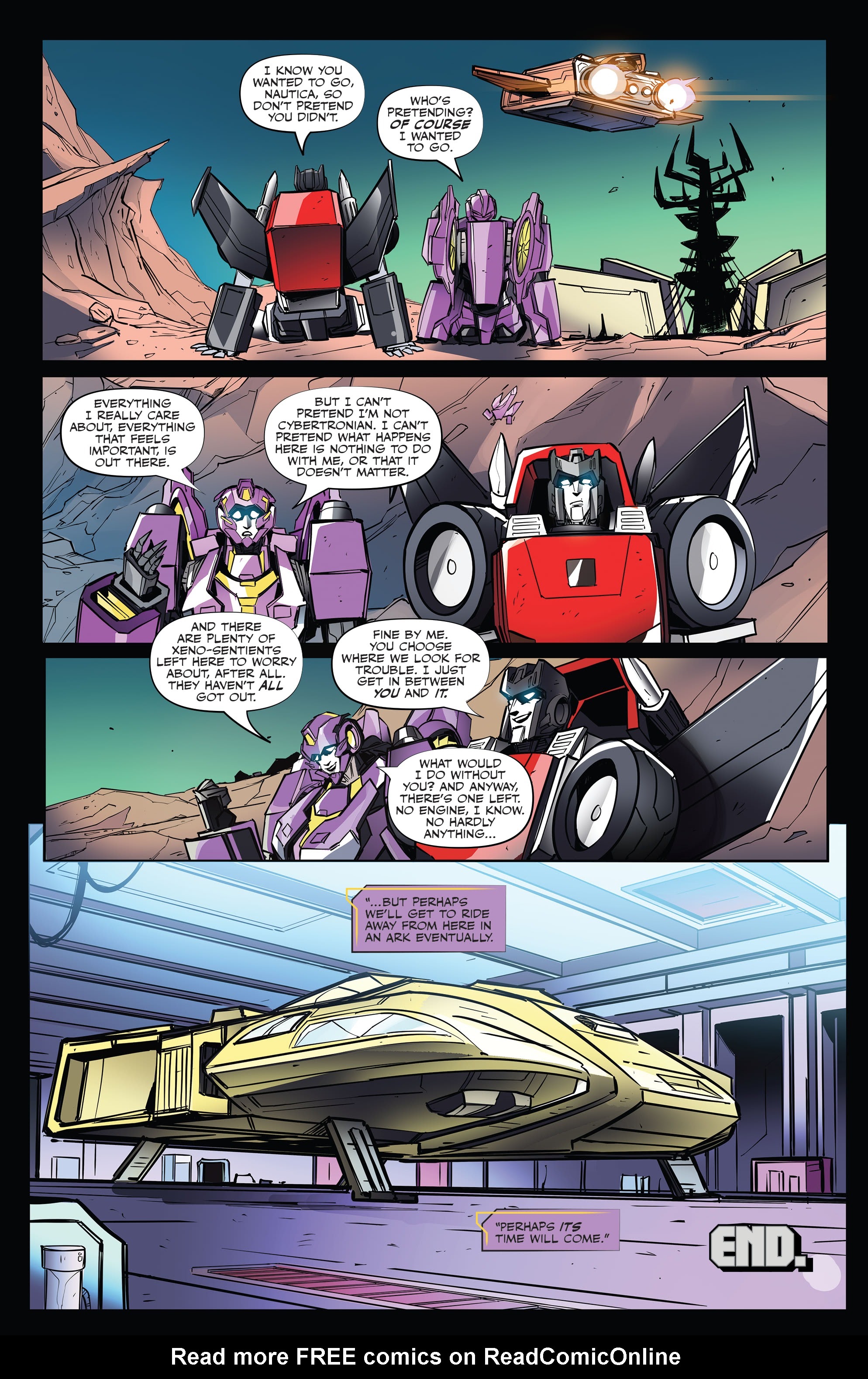 Read online Transformers: Escape comic -  Issue #5 - 23