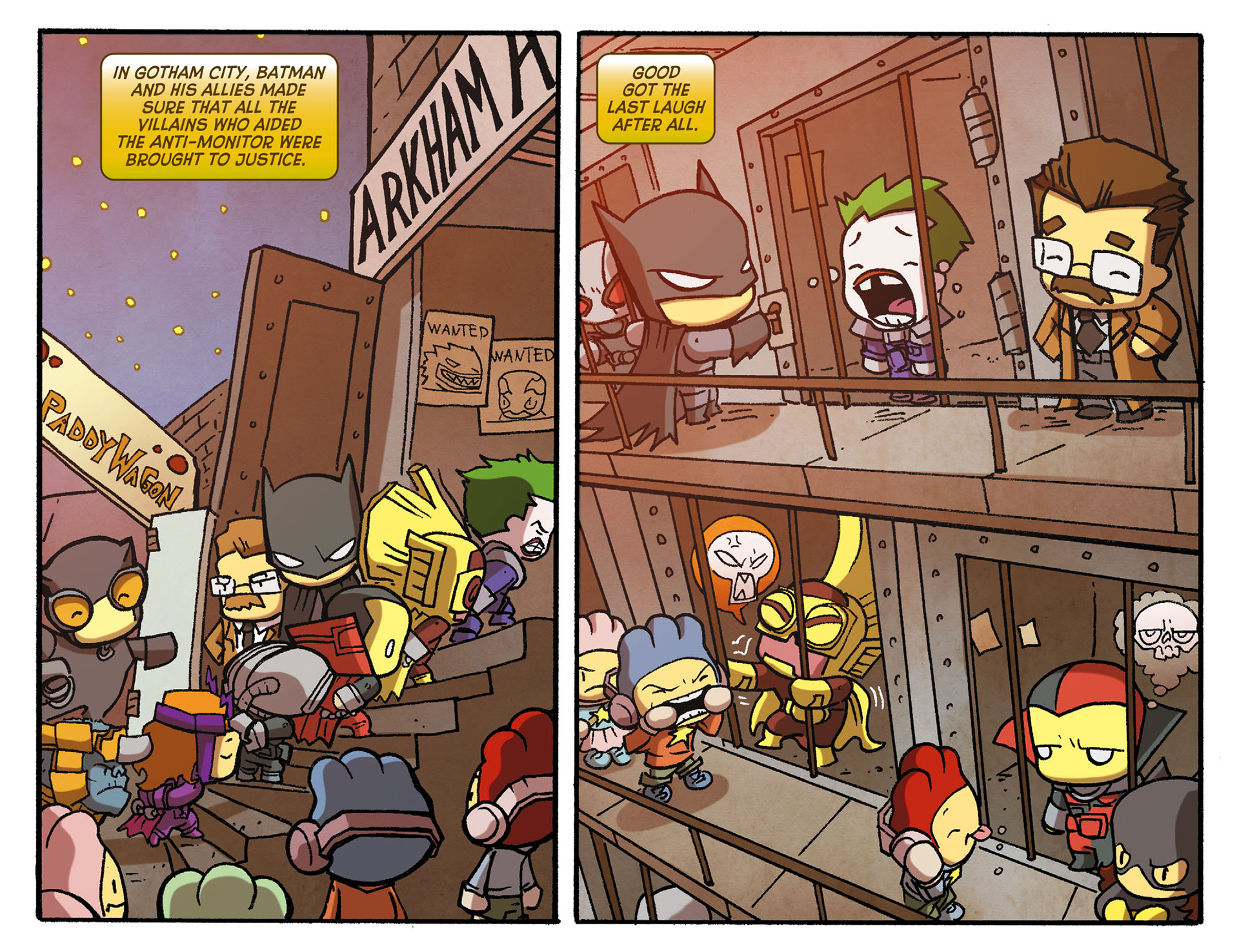 Read online Scribblenauts Unmasked: A Crisis of Imagination comic -  Issue #18 - 19