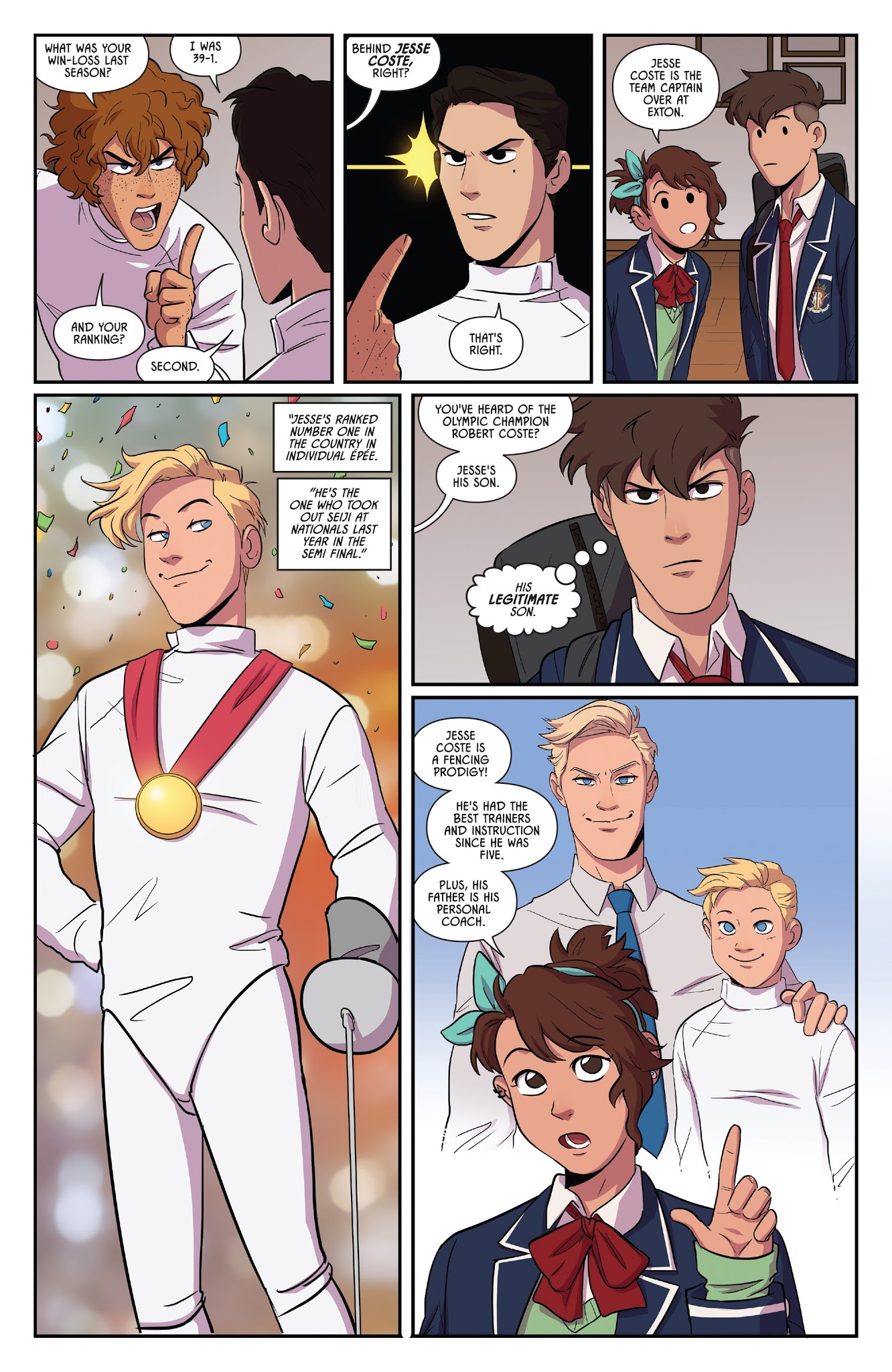 Read online Fence comic -  Issue #2 - 17