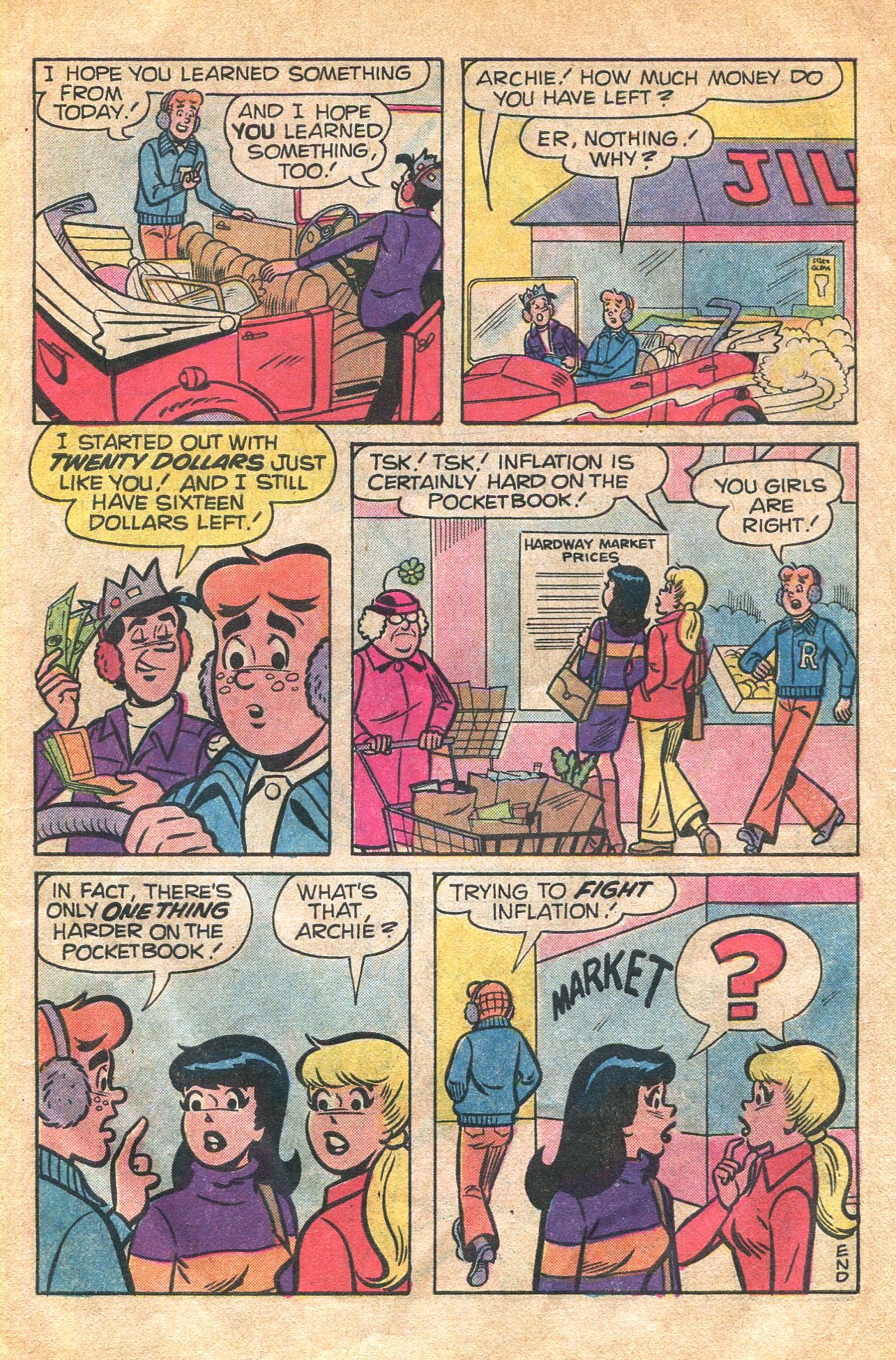 Read online Pep Comics comic -  Issue #349 - 7