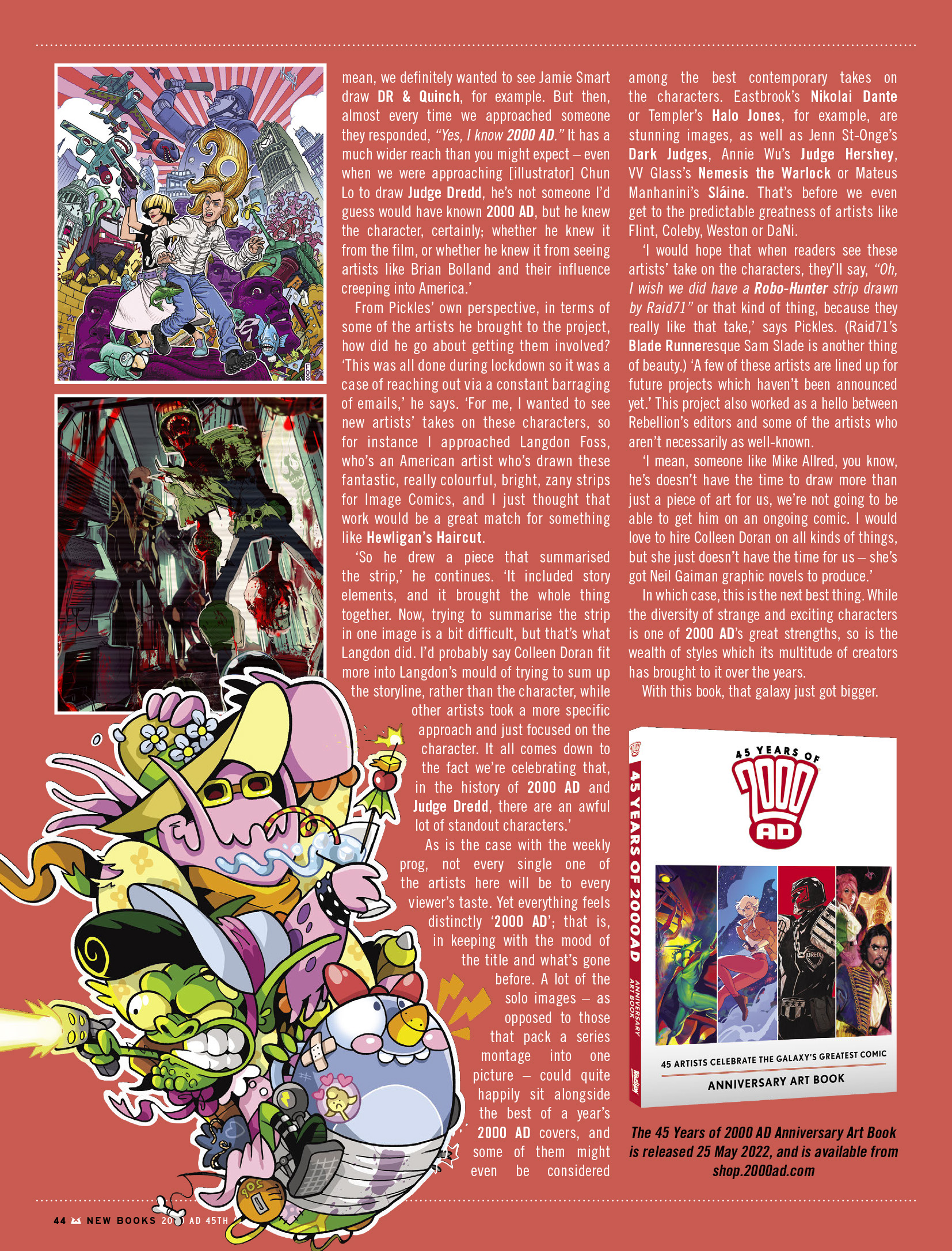 Read online Judge Dredd Megazine (Vol. 5) comic -  Issue #444 - 44