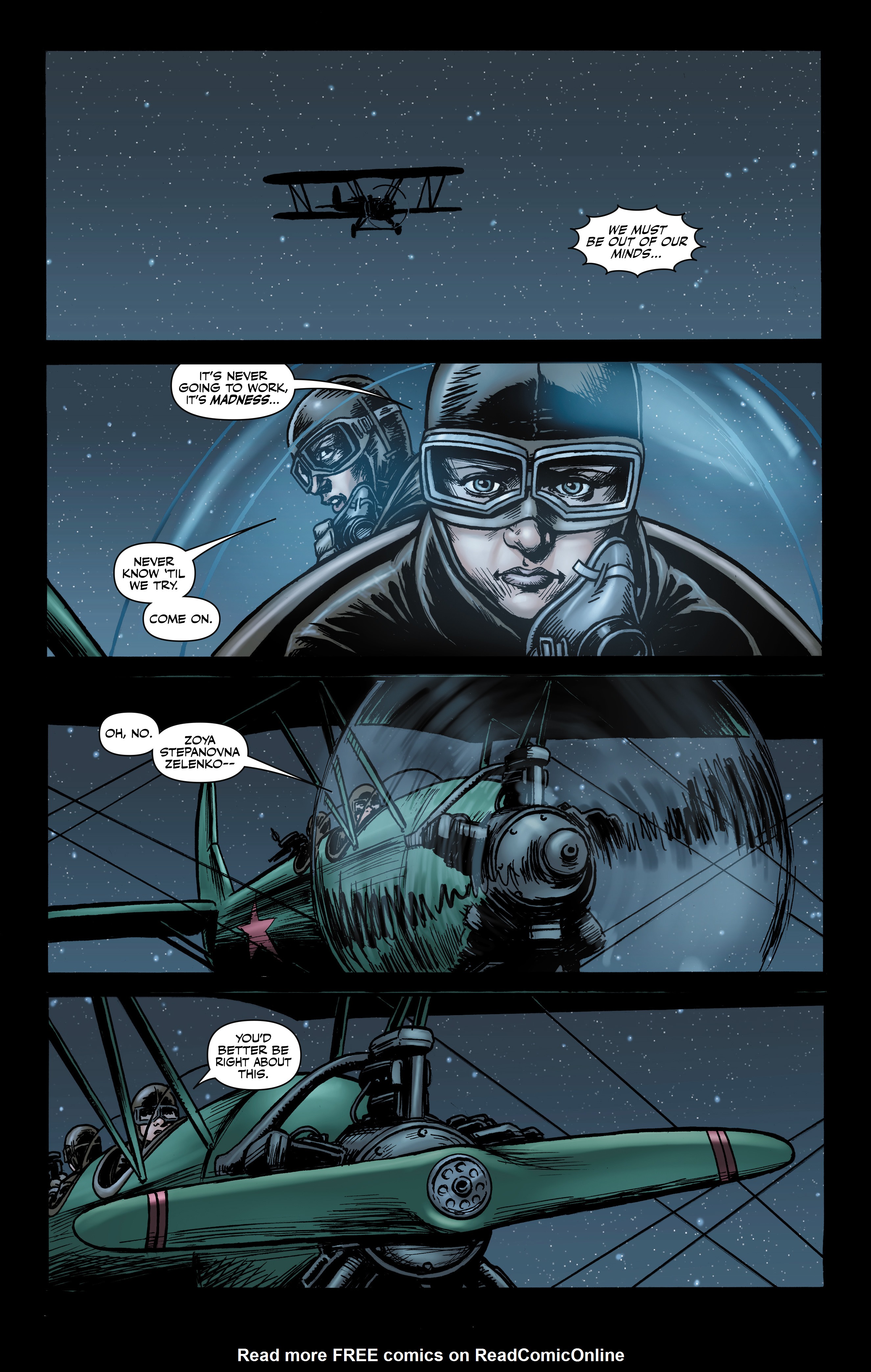 Read online Battlefields: The Night Witches comic -  Issue # TPB - 28
