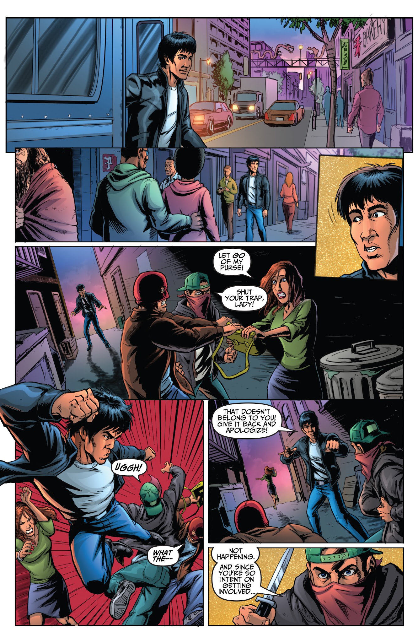 Read online Bruce Lee: Walk of the Dragon comic -  Issue # Full - 8