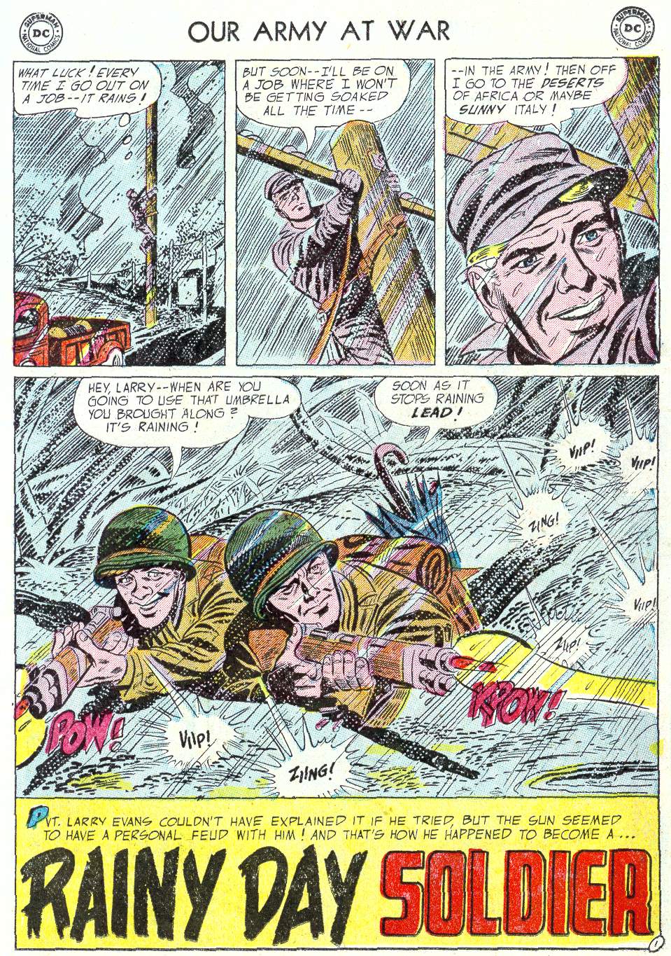 Read online Our Army at War (1952) comic -  Issue #34 - 20