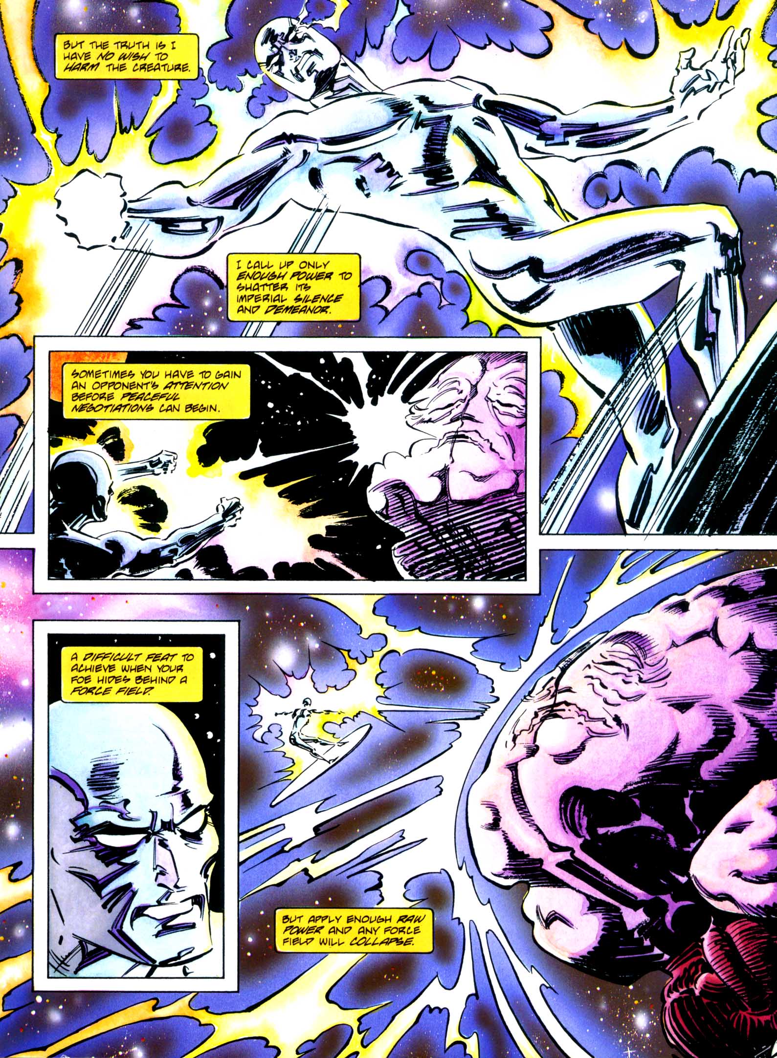 Read online Marvel Graphic Novel comic -  Issue #71 - Silver Surfer - Homecoming - 14