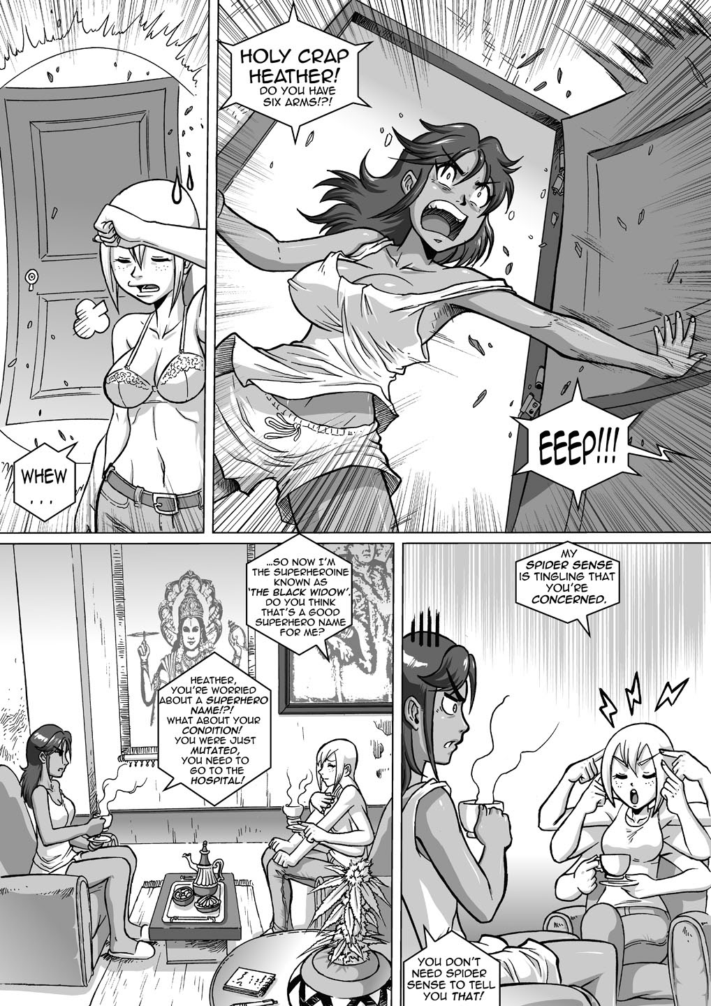Read online Spinnerette comic -  Issue #1 - 11