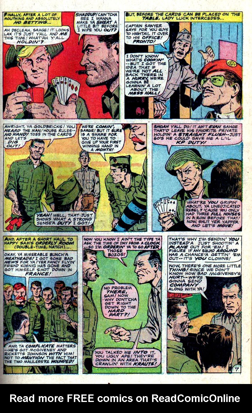 Read online Sgt. Fury comic -  Issue #46 - 11