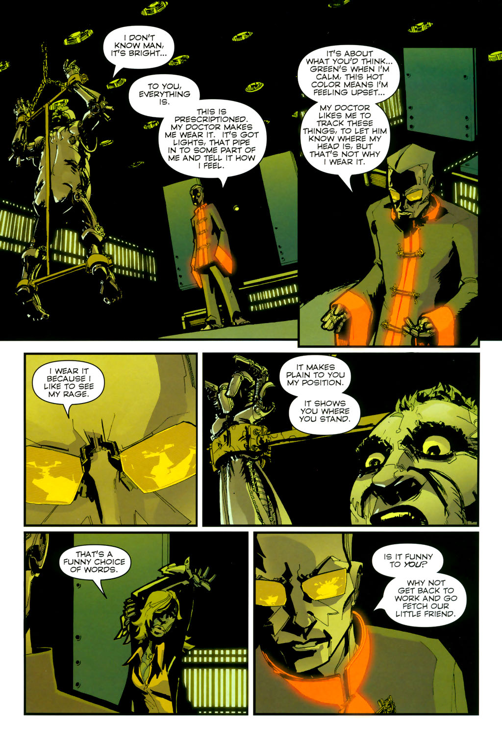 Read online NYC Mech: beta LOVE comic -  Issue #3 - 22