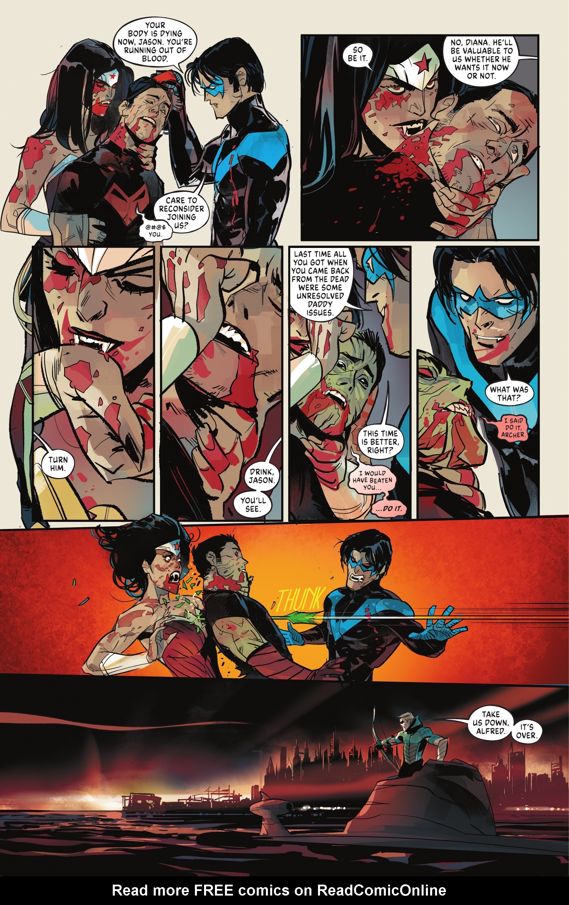 Read online DC vs. Vampires comic -  Issue #6 - 22