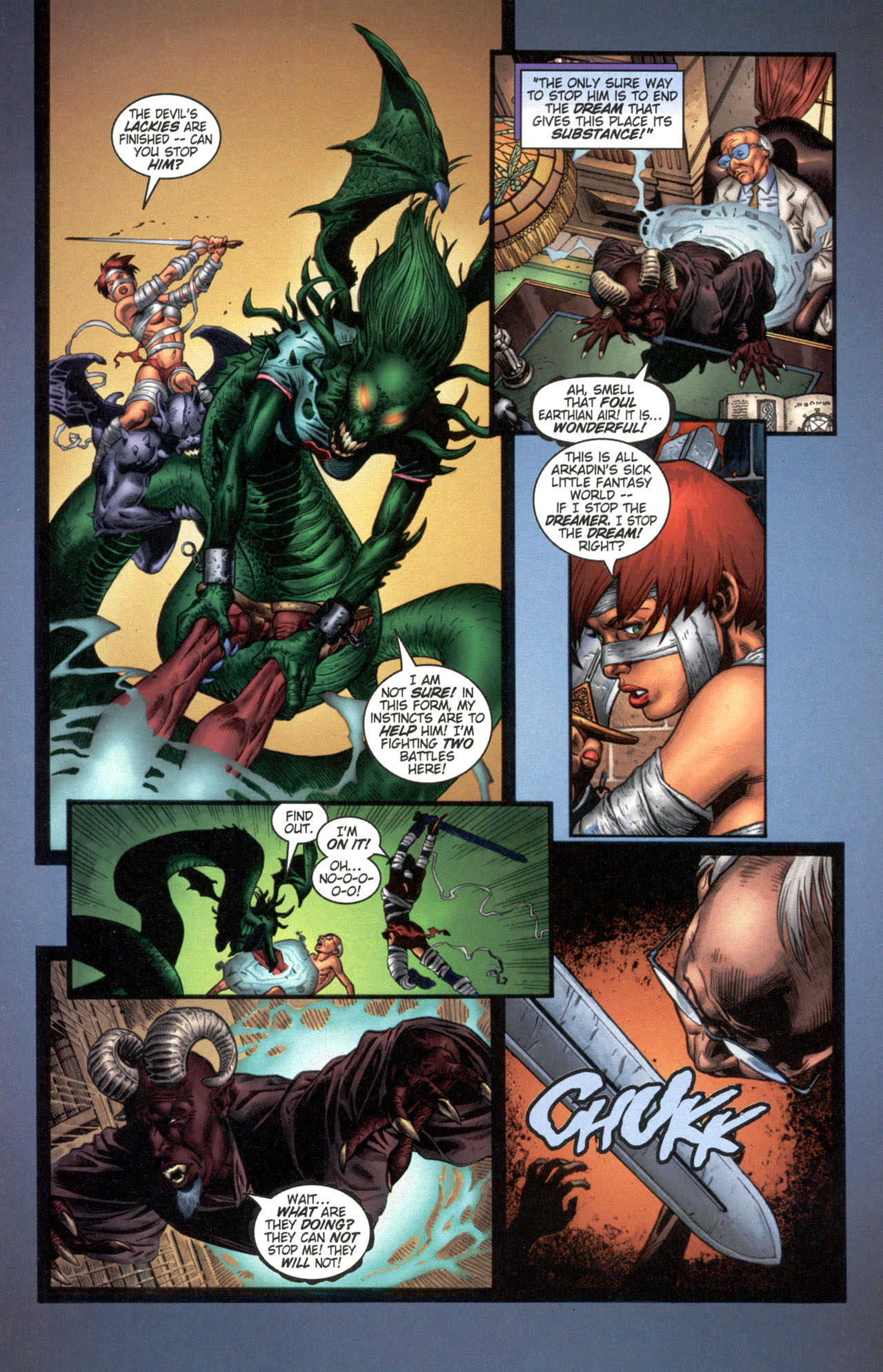 Read online Painkiller Jane/Darkchylde comic -  Issue # Full - 21