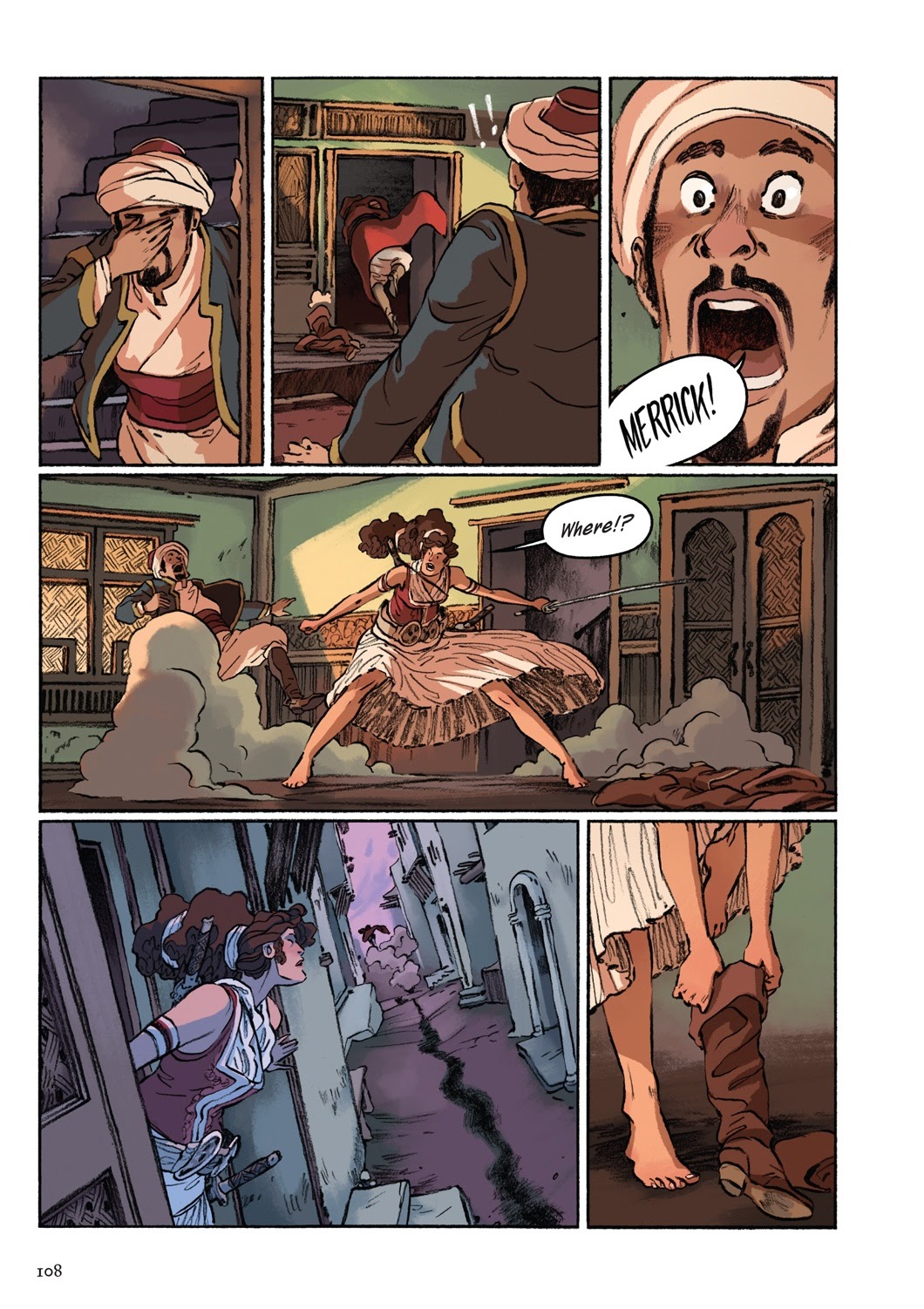 Read online Delilah Dirk and the Pillars of Hercules comic -  Issue # TPB (Part 2) - 8