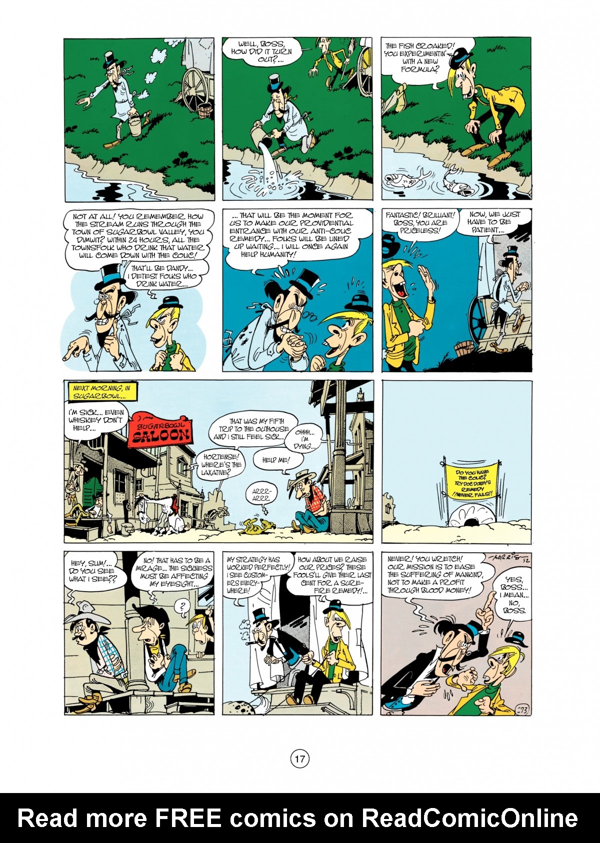 Read online A Lucky Luke Adventure comic -  Issue #38 - 17