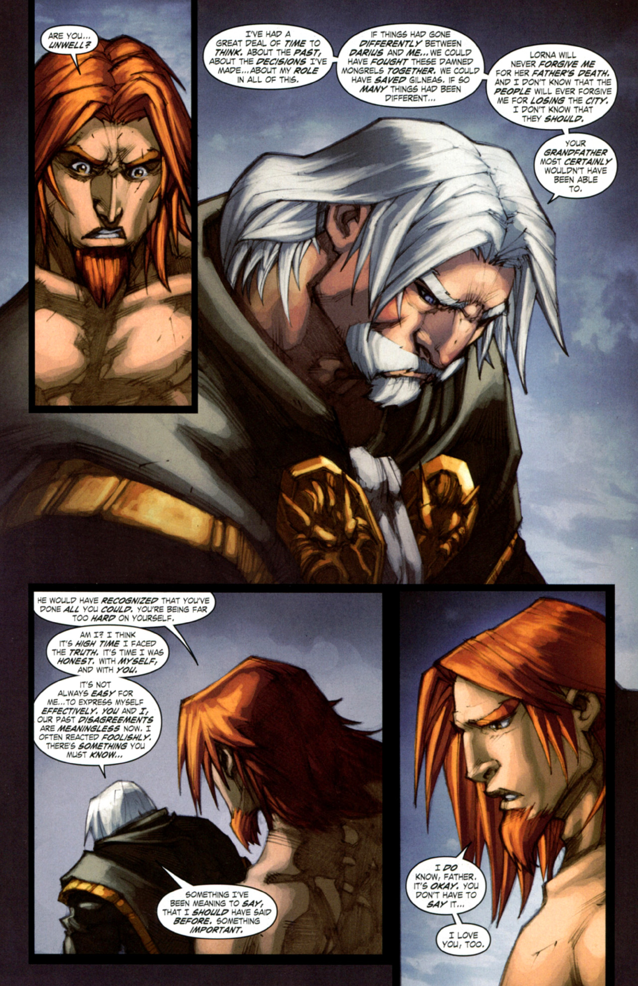 Read online World of Warcraft: Curse of the Worgen comic -  Issue #4 - 28