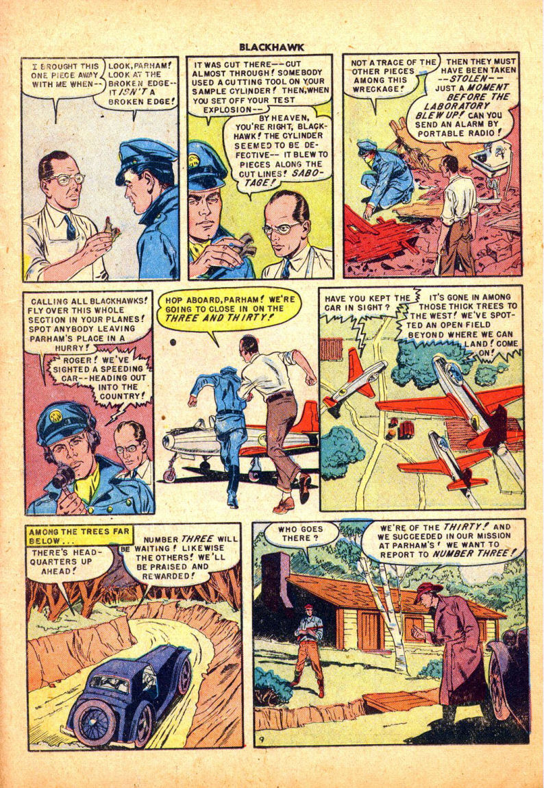 Read online Blackhawk (1957) comic -  Issue #30 - 11