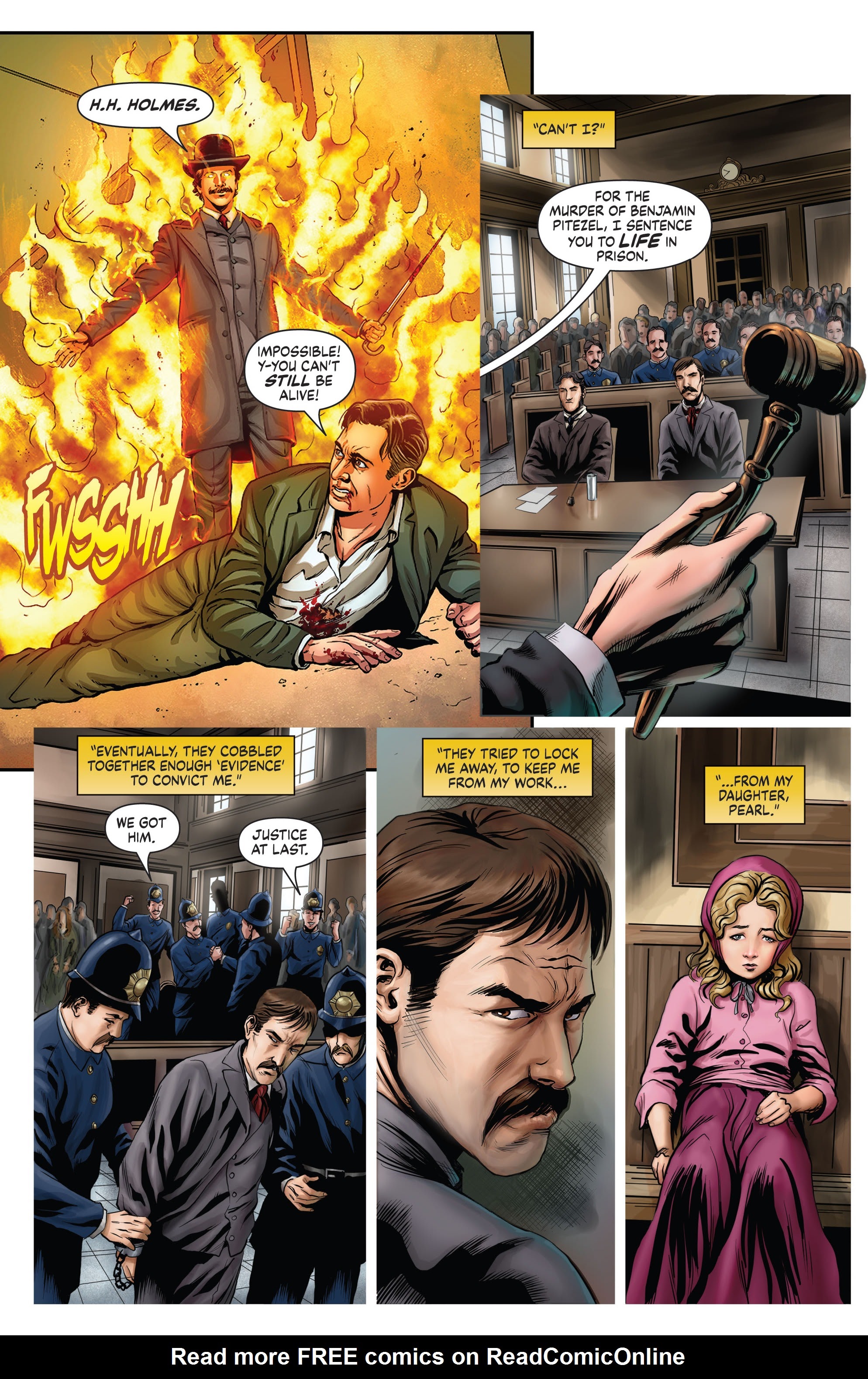Read online Grimm Tales of Terror Quarterly: H.H. Holmes comic -  Issue # Full - 61