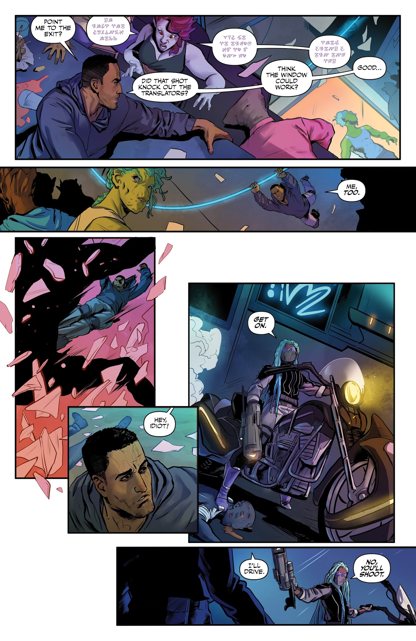 Read online Alien Bounty Hunter comic -  Issue #2 - 10