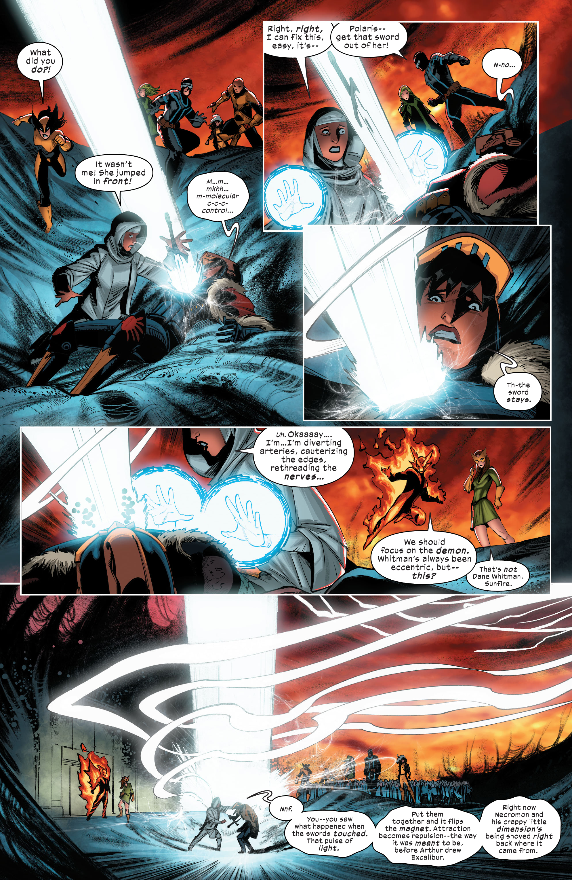 Read online Death of Doctor Strange: One-Shots comic -  Issue # X-Men - Black Knight - 29