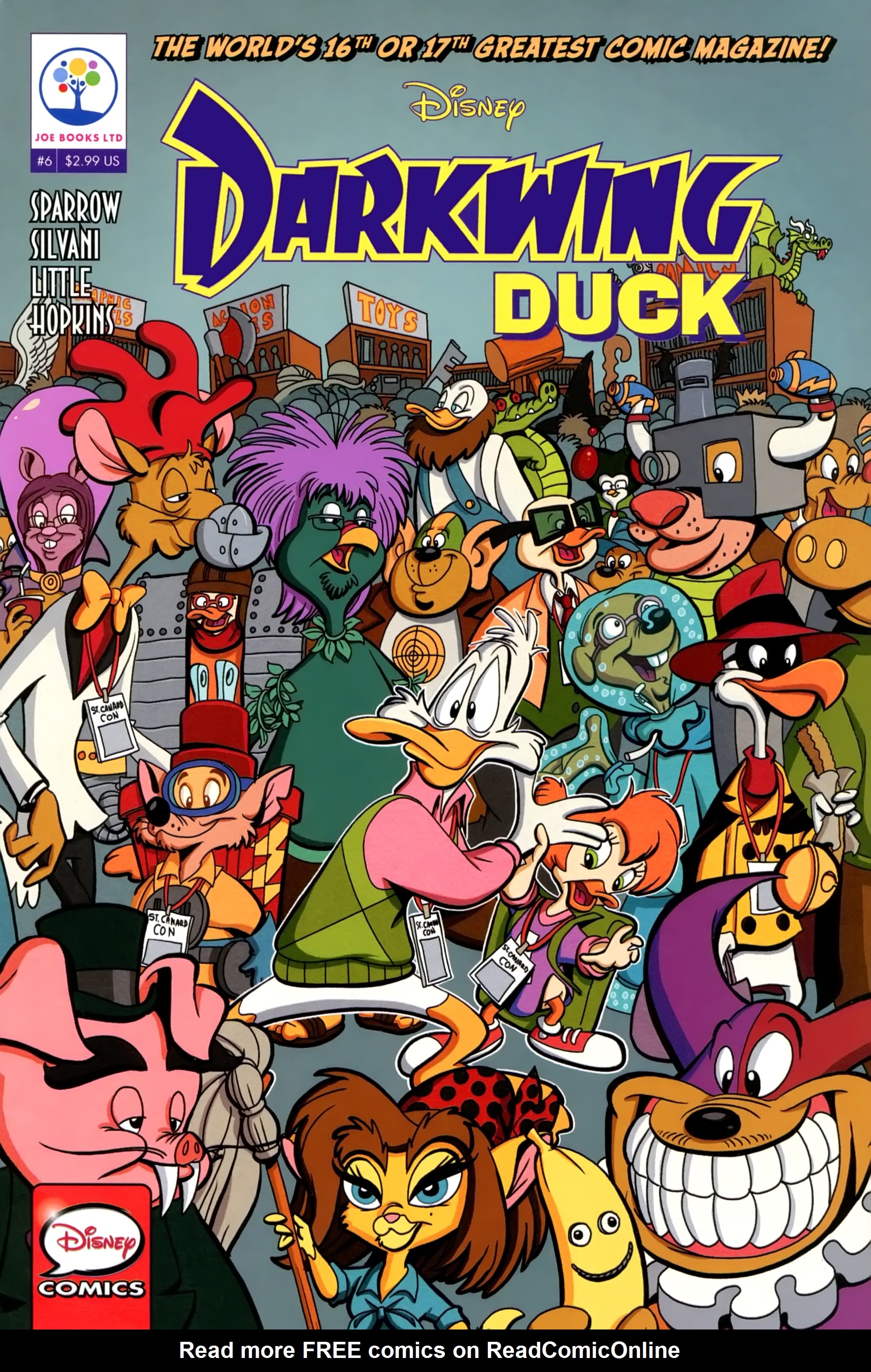 Read online Disney Darkwing Duck comic -  Issue #6 - 1