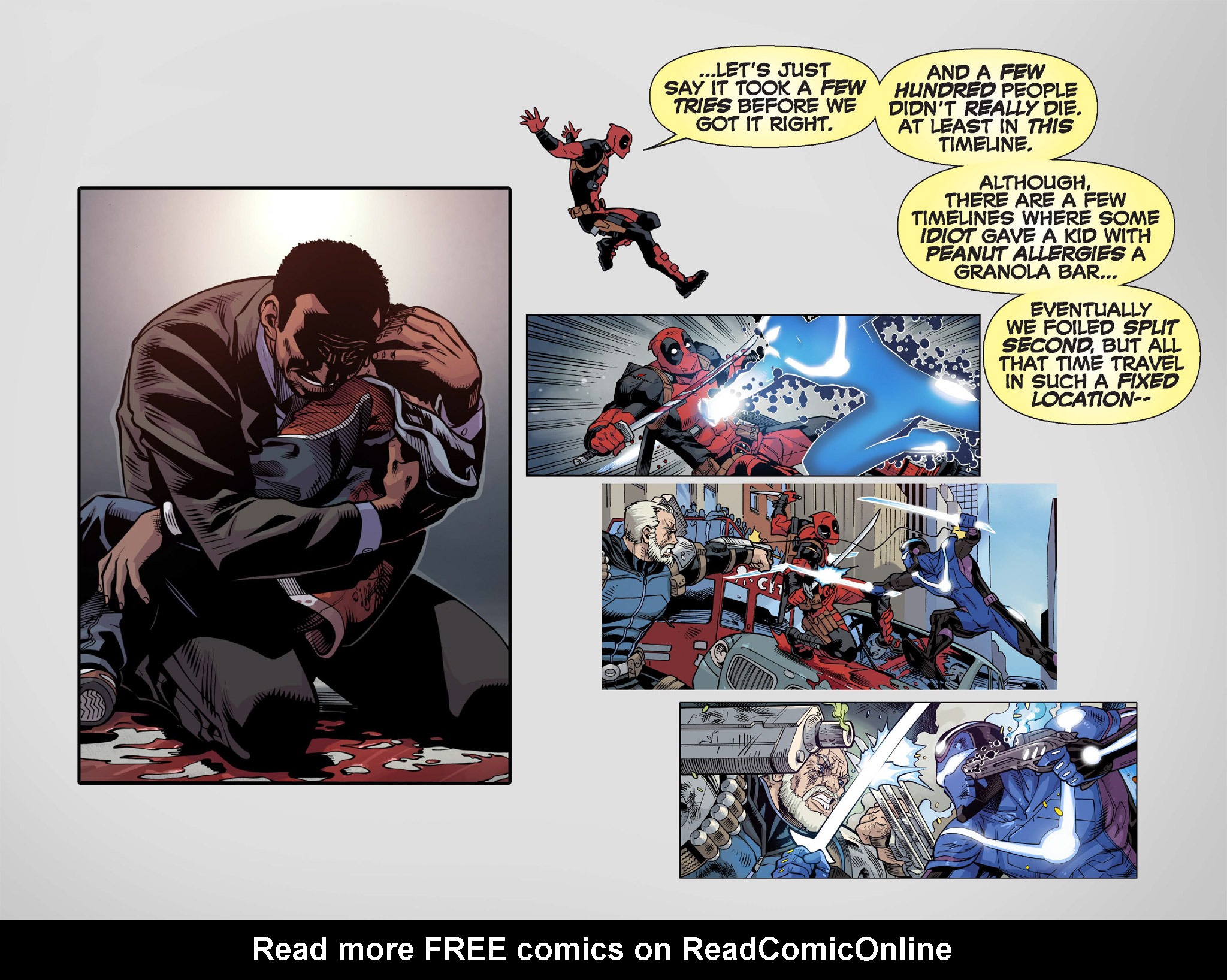 Read online Deadpool & Cable: Split Second Infinite Comic comic -  Issue #6 - 5