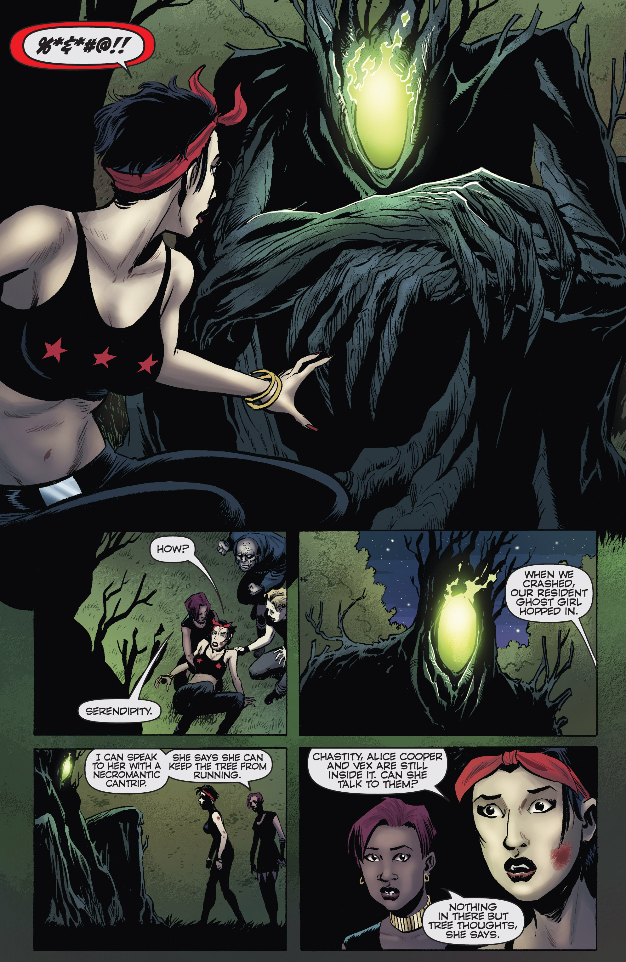 Read online Alice Cooper Vs. Chaos! comic -  Issue #4 - 7