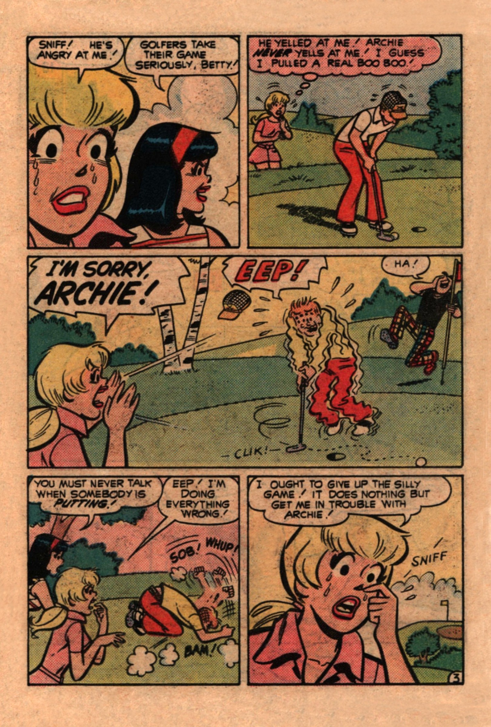 Read online Betty and Veronica Digest Magazine comic -  Issue #1 - 119