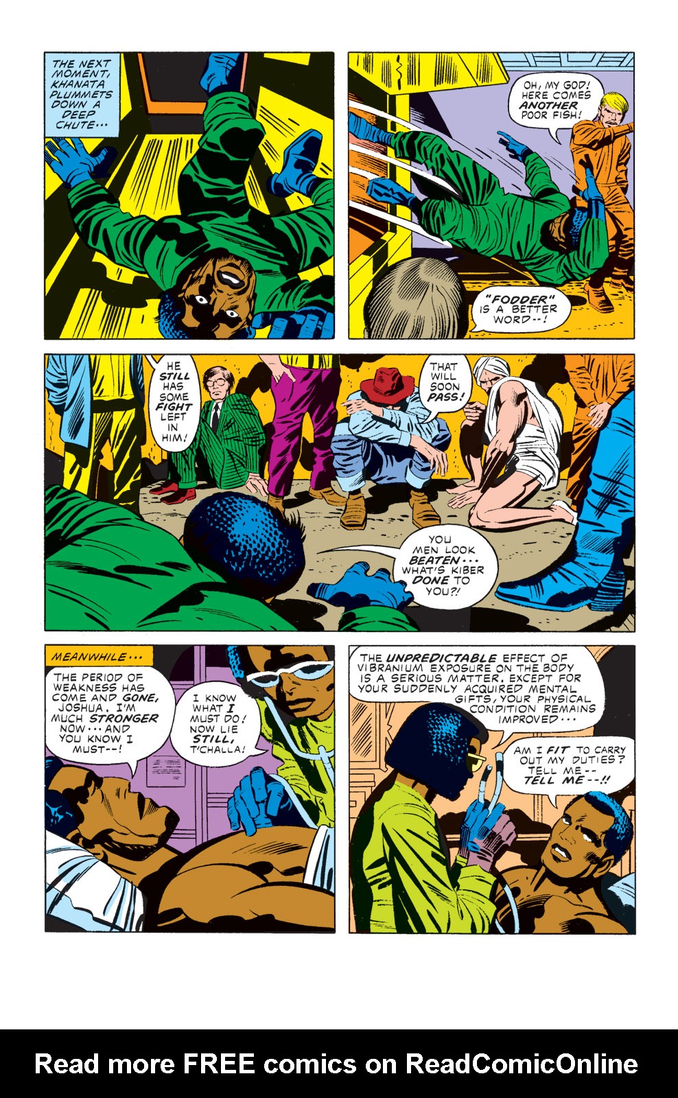 Read online Black Panther (1977) comic -  Issue #11 - 13