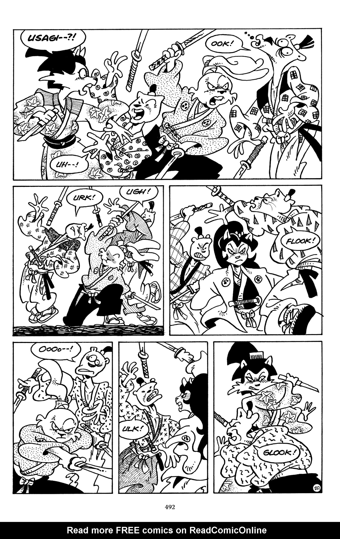 Read online The Usagi Yojimbo Saga comic -  Issue # TPB 5 - 486