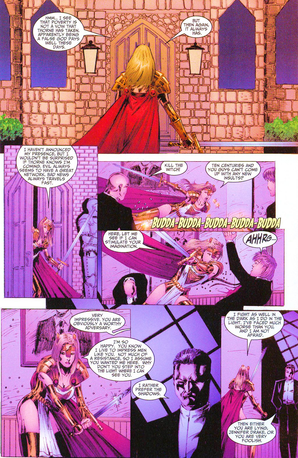 Read online Lady Pendragon comic -  Issue #9 - 9