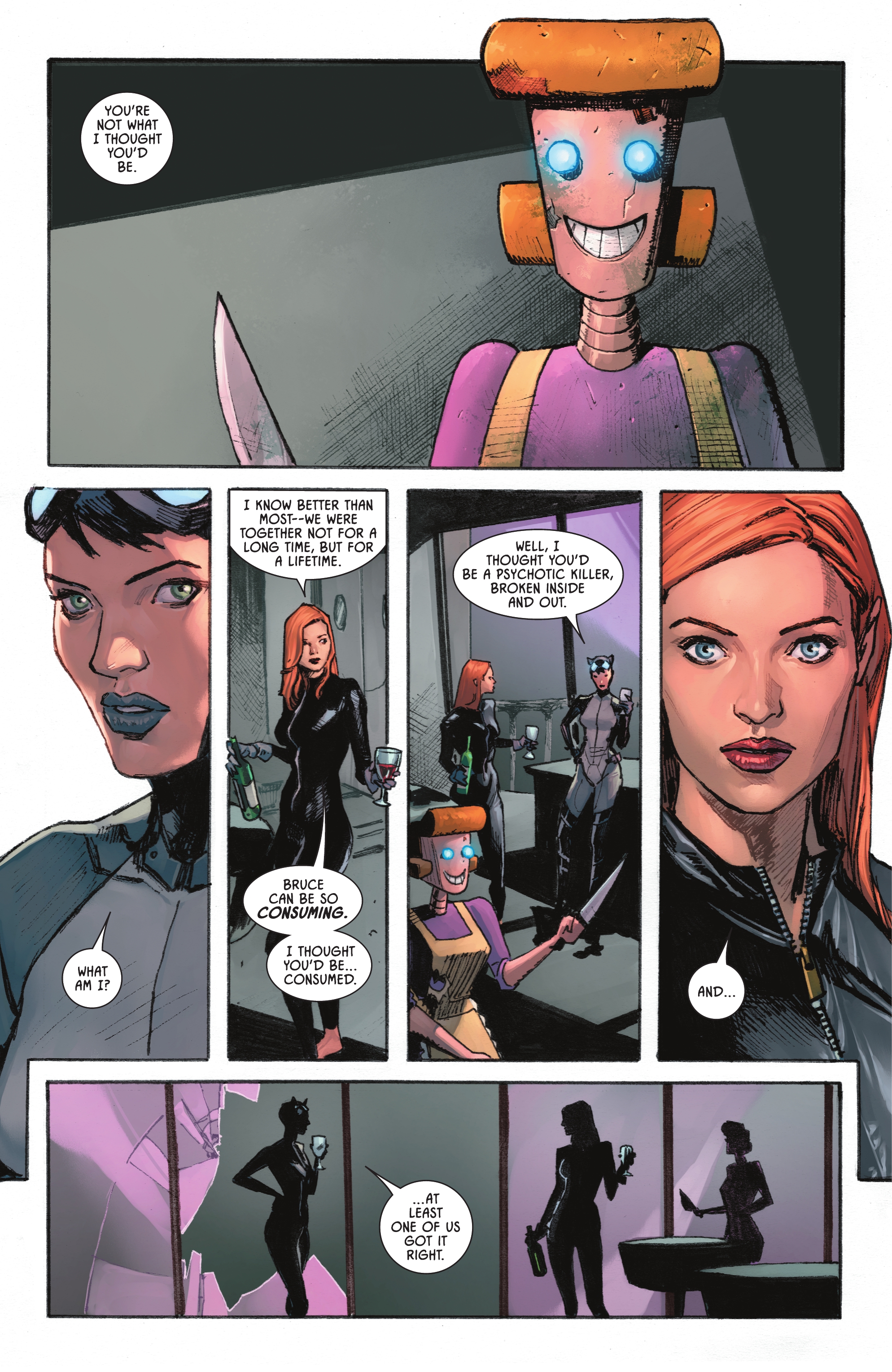 Read online Batman/Catwoman comic -  Issue #5 - 24