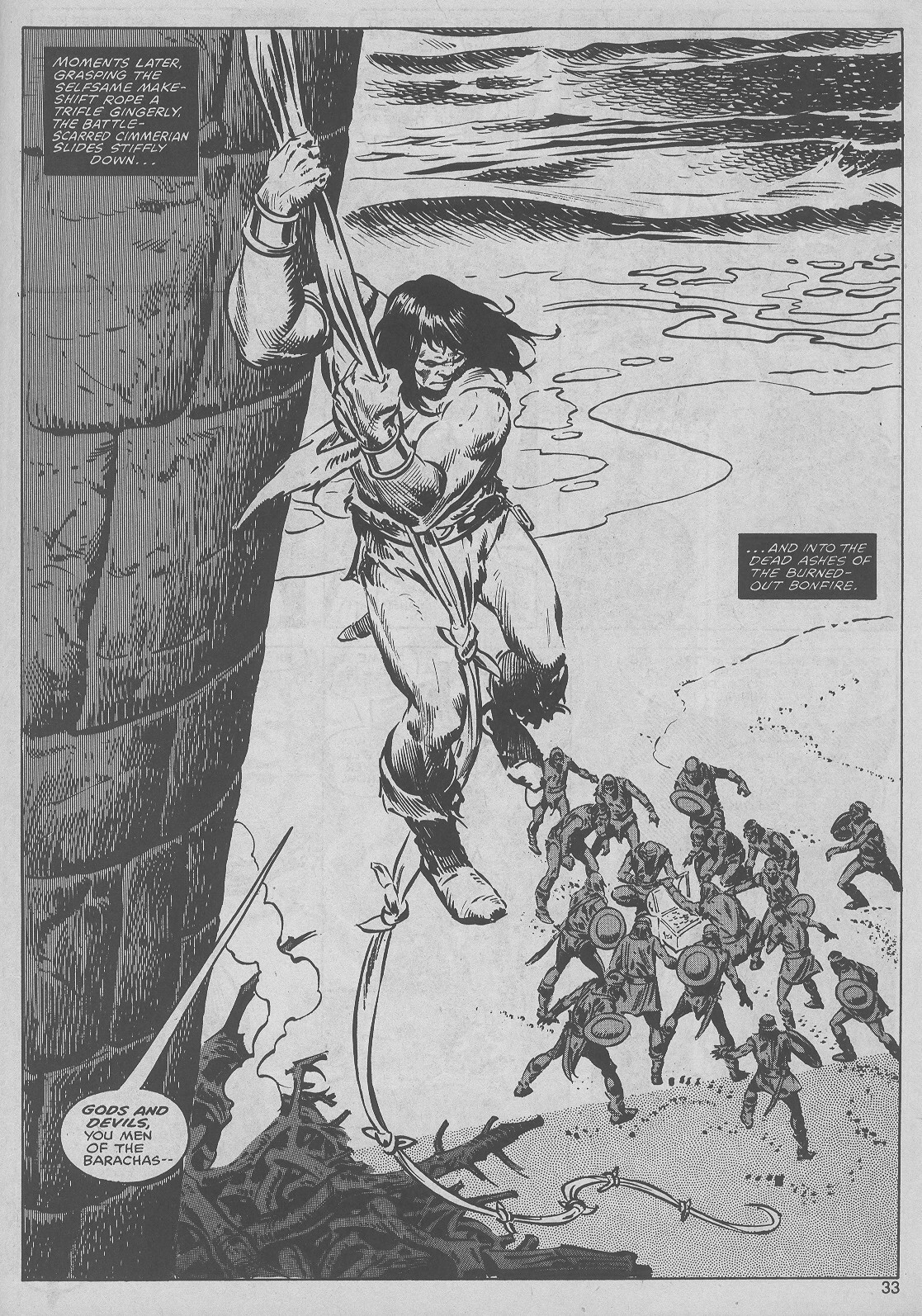Read online The Savage Sword Of Conan comic -  Issue #45 - 33